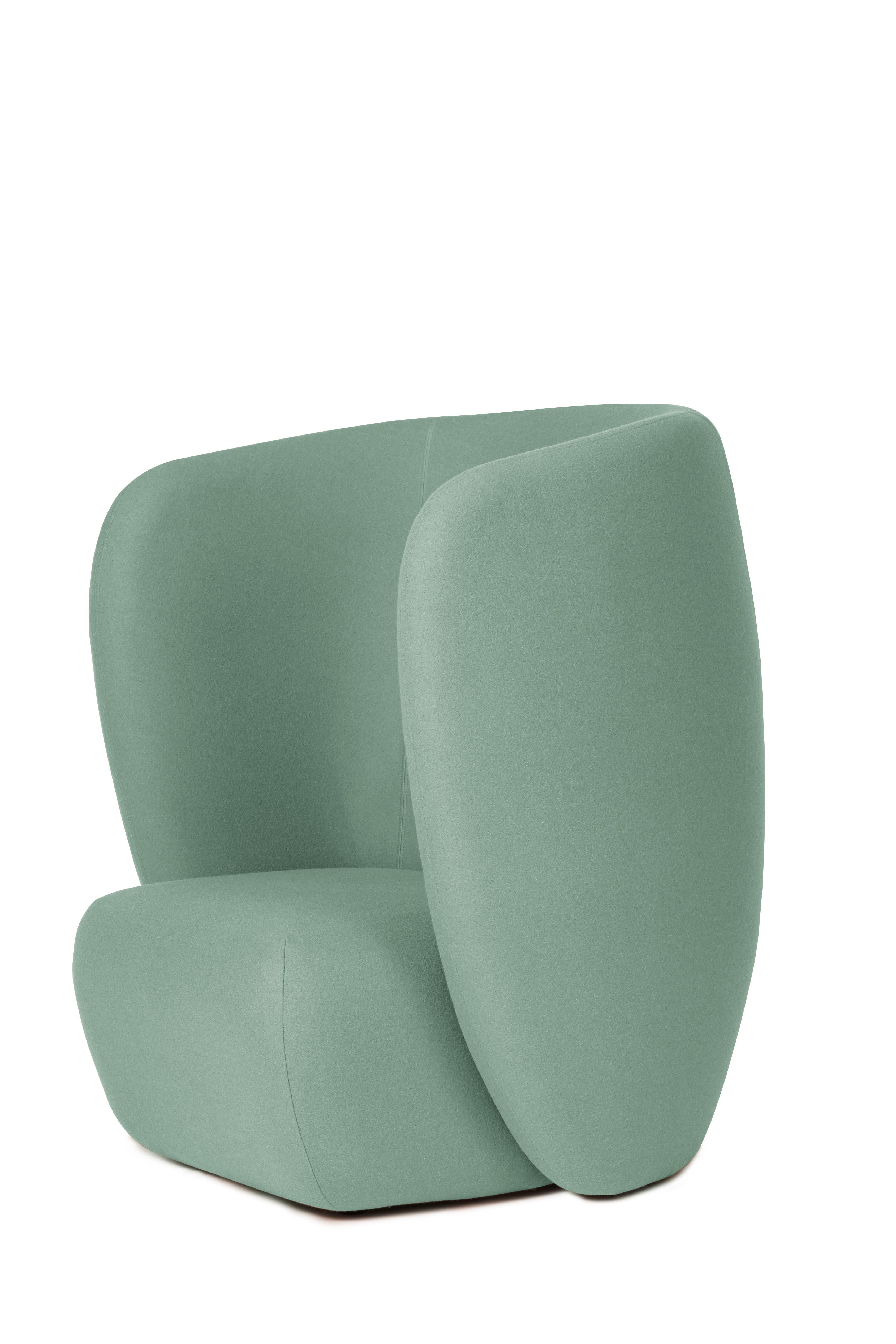 For Sale: Blue (Hero 931) Haven Lounge Chair, by Charlotte Høncke from Warm Nordic 2