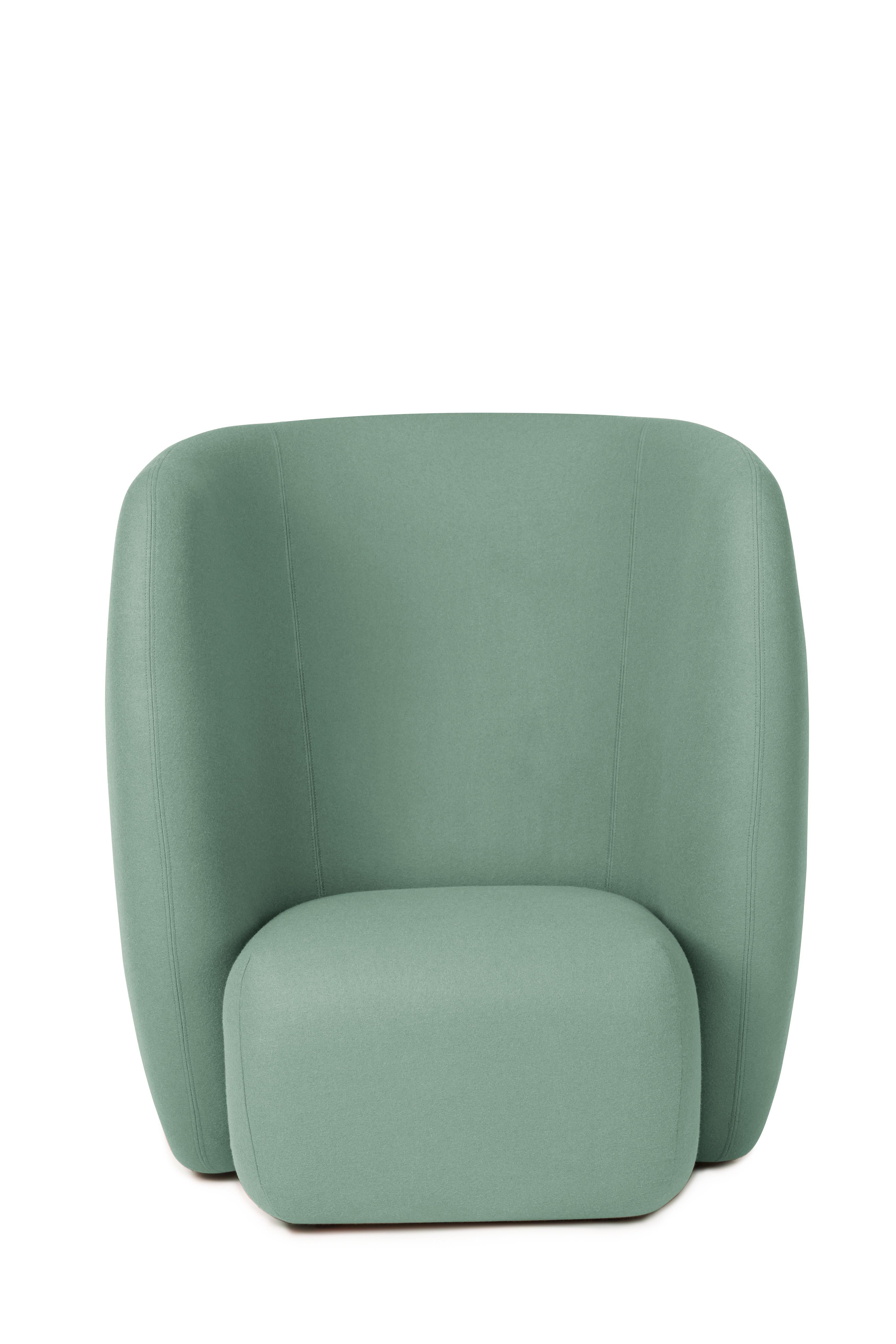 For Sale: Blue (Hero 931) Haven Lounge Chair, by Charlotte Høncke from Warm Nordic