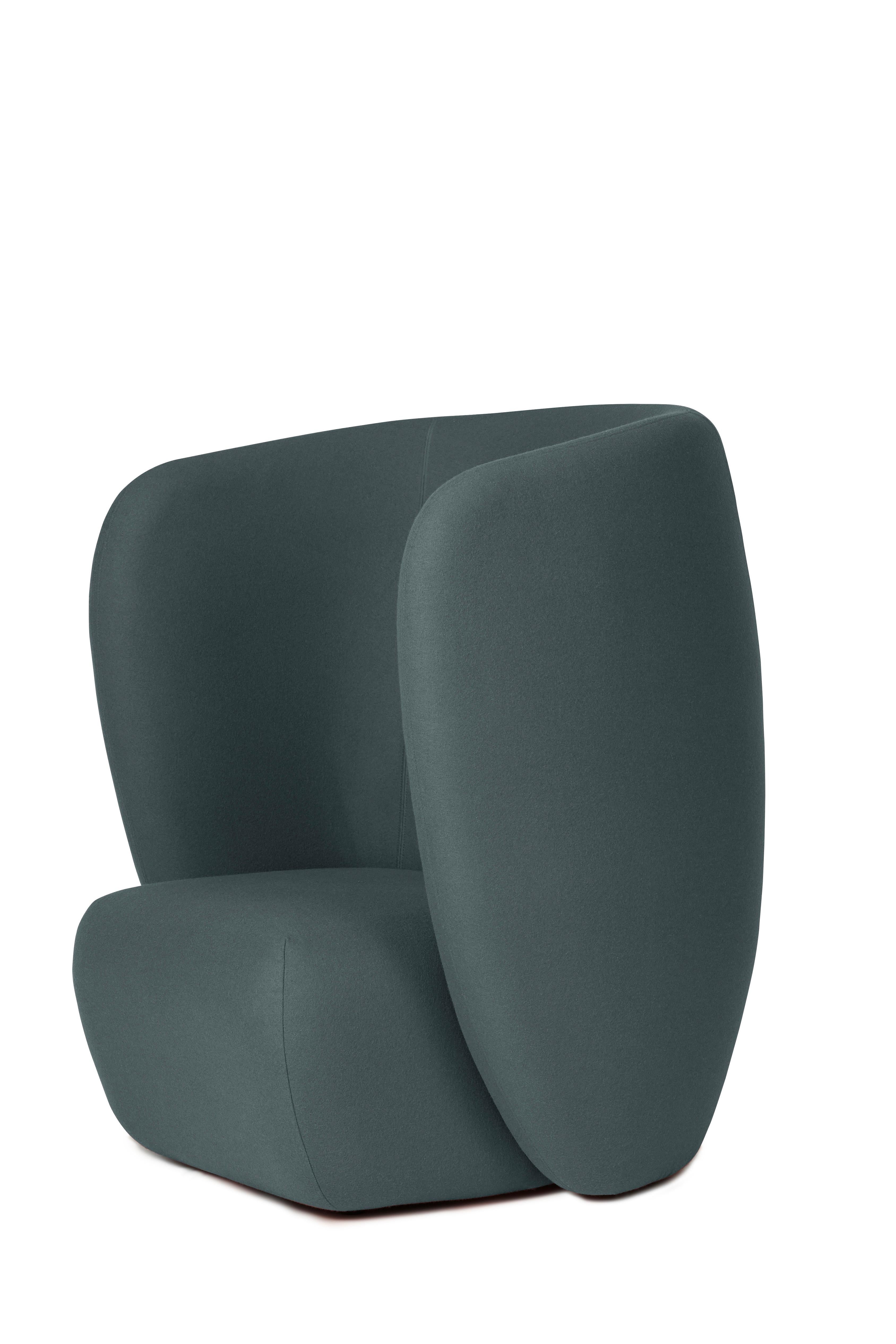 For Sale: Blue (Hero 991) Haven Lounge Chair, by Charlotte Høncke from Warm Nordic 2