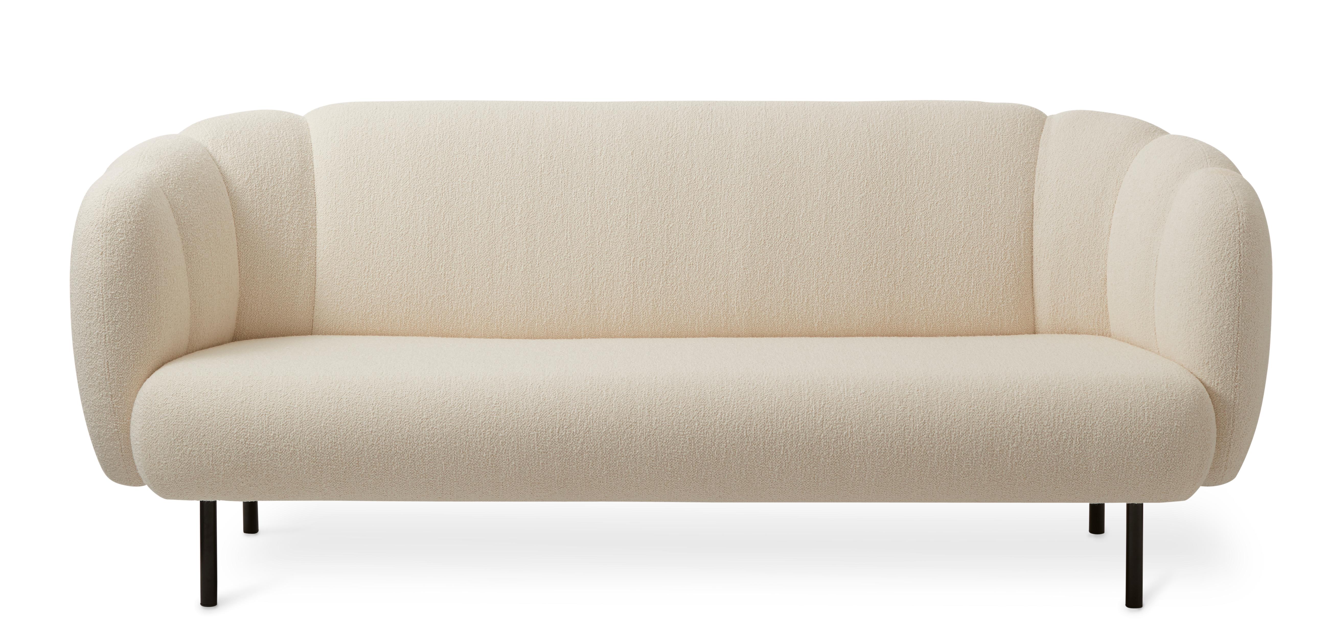 En vente : White (Barnum 24) Cape 3-Seat Stitch Sofa, by Charlotte Høncke from Warm Nordic