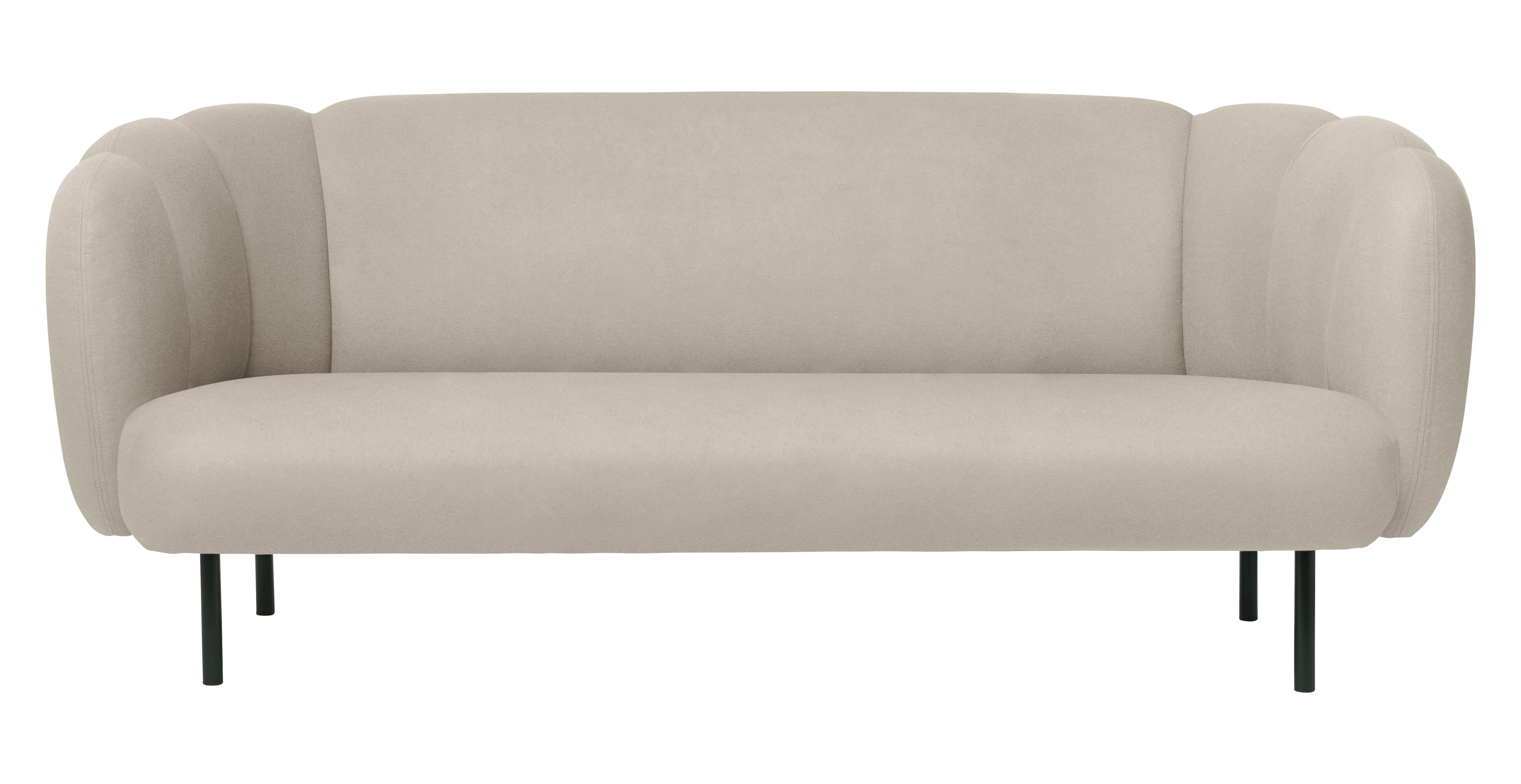 For Sale: Gray (Hero 211) Cape 3-Seat Stitch Sofa, by Charlotte Høncke from Warm Nordic