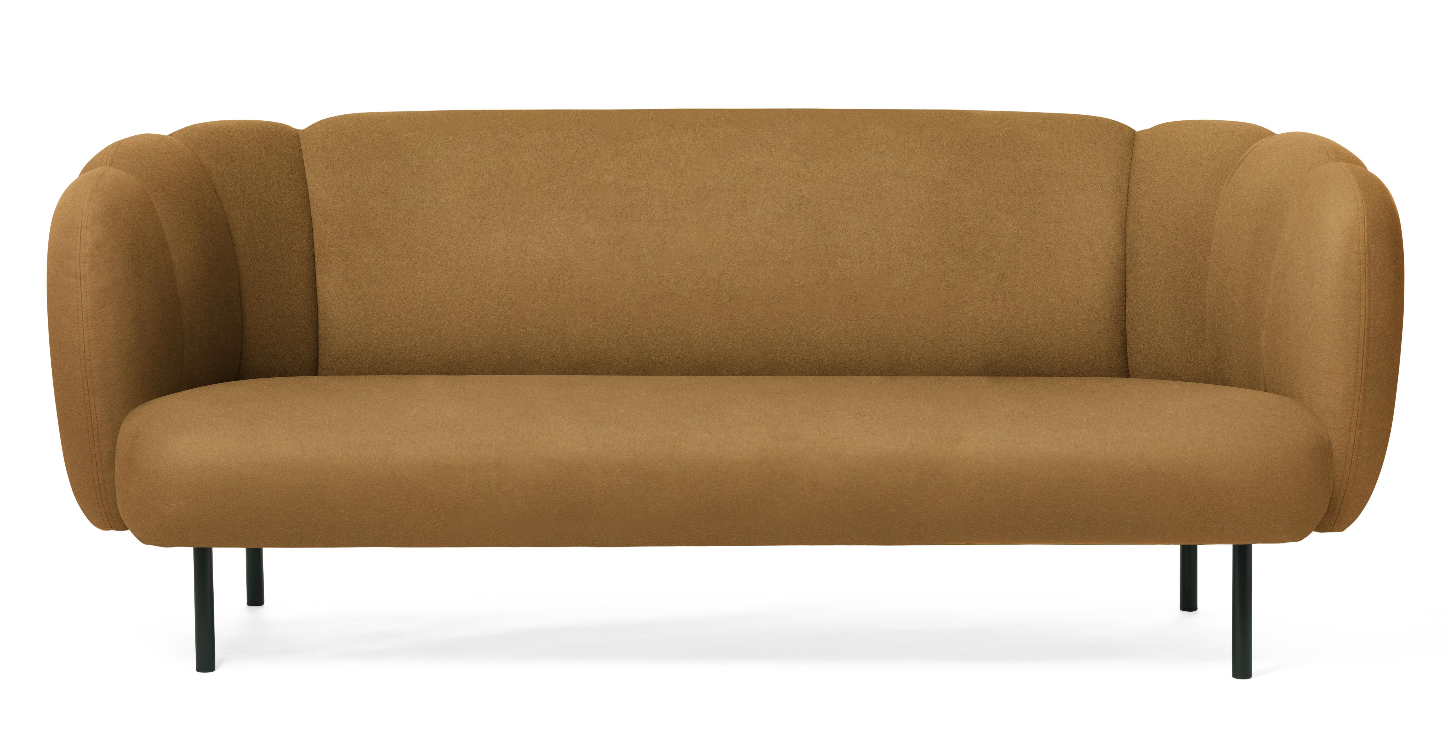 For Sale: Green (Hero 981) Cape 3-Seat Stitch Sofa, by Charlotte Høncke from Warm Nordic