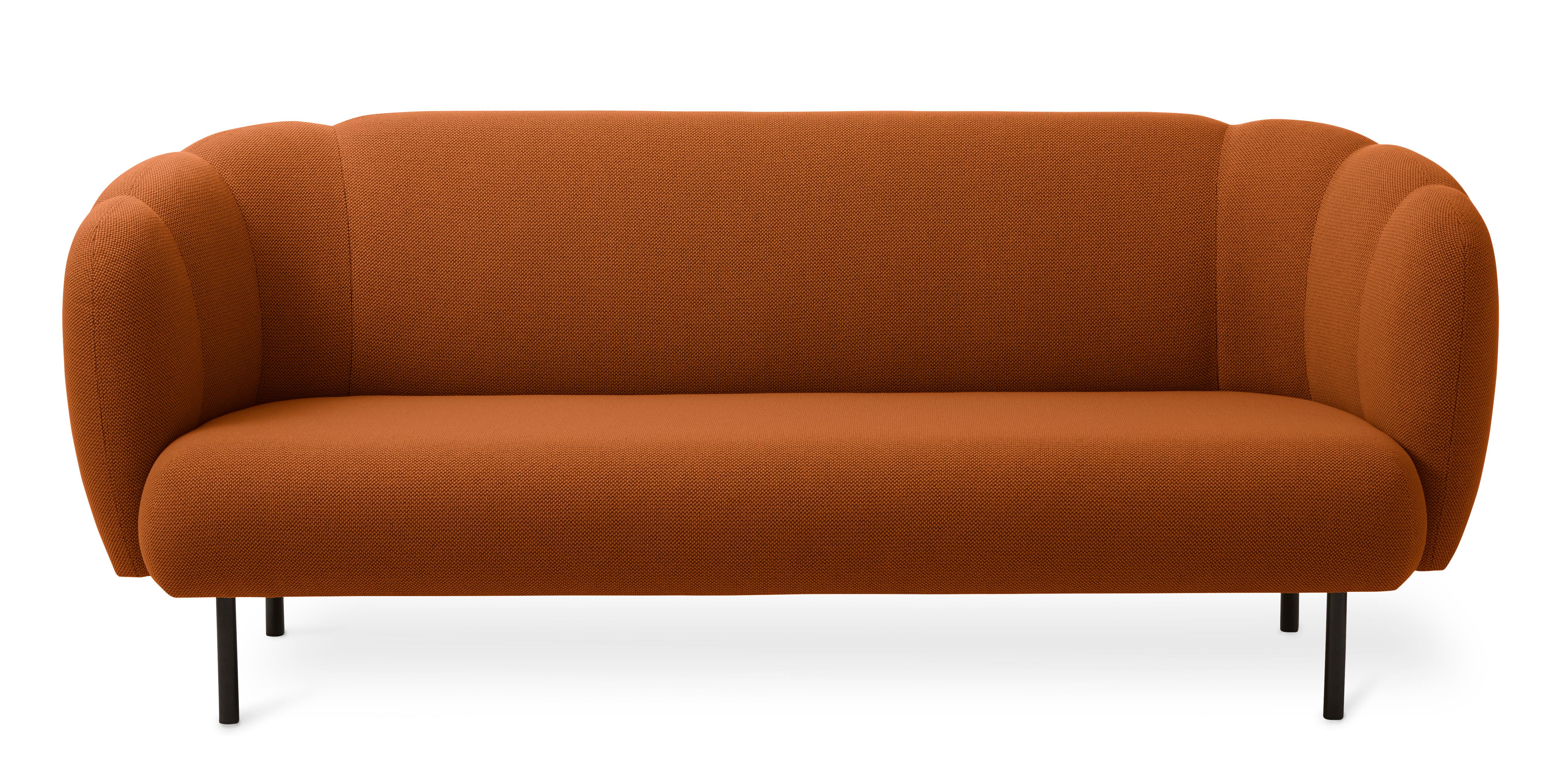 En vente : Brown (Merit 032) Cape 3-Seat Stitch Sofa, by Charlotte Høncke from Warm Nordic