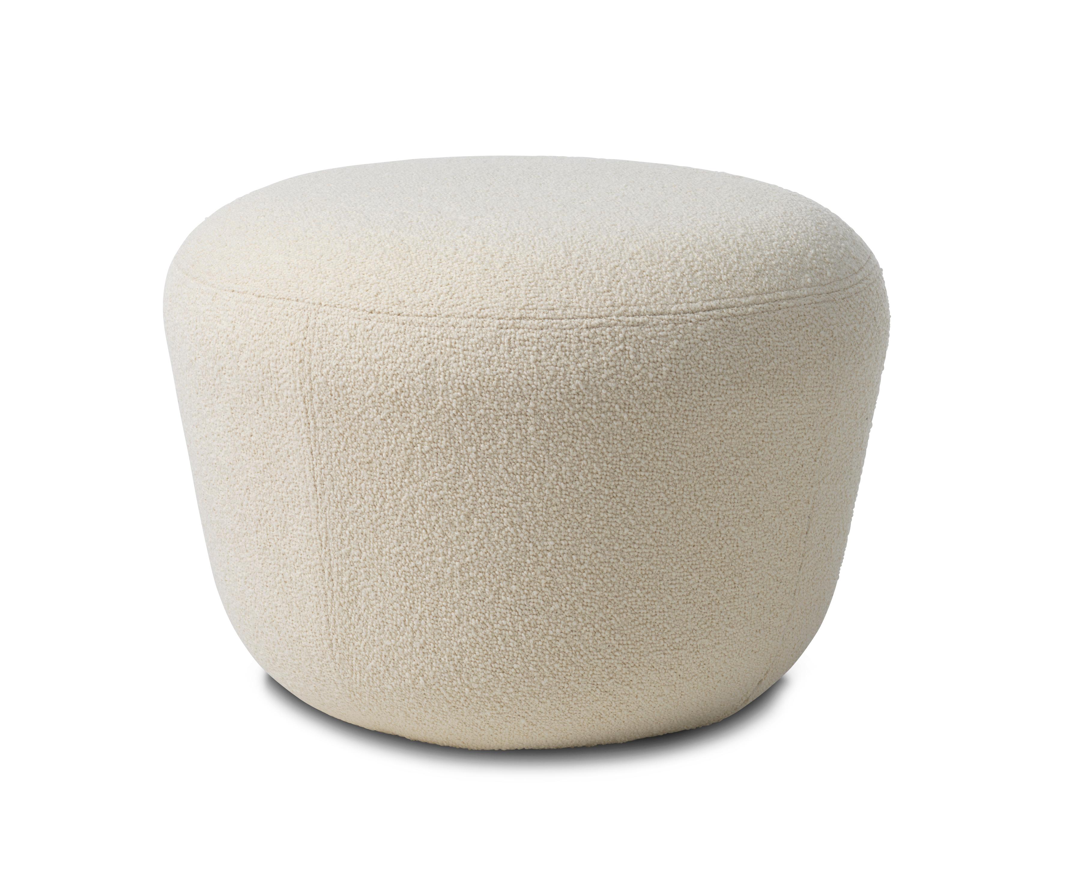 For Sale: White (Barnum 24) Haven Pouf, by Charlotte Høncke from Warm Nordic