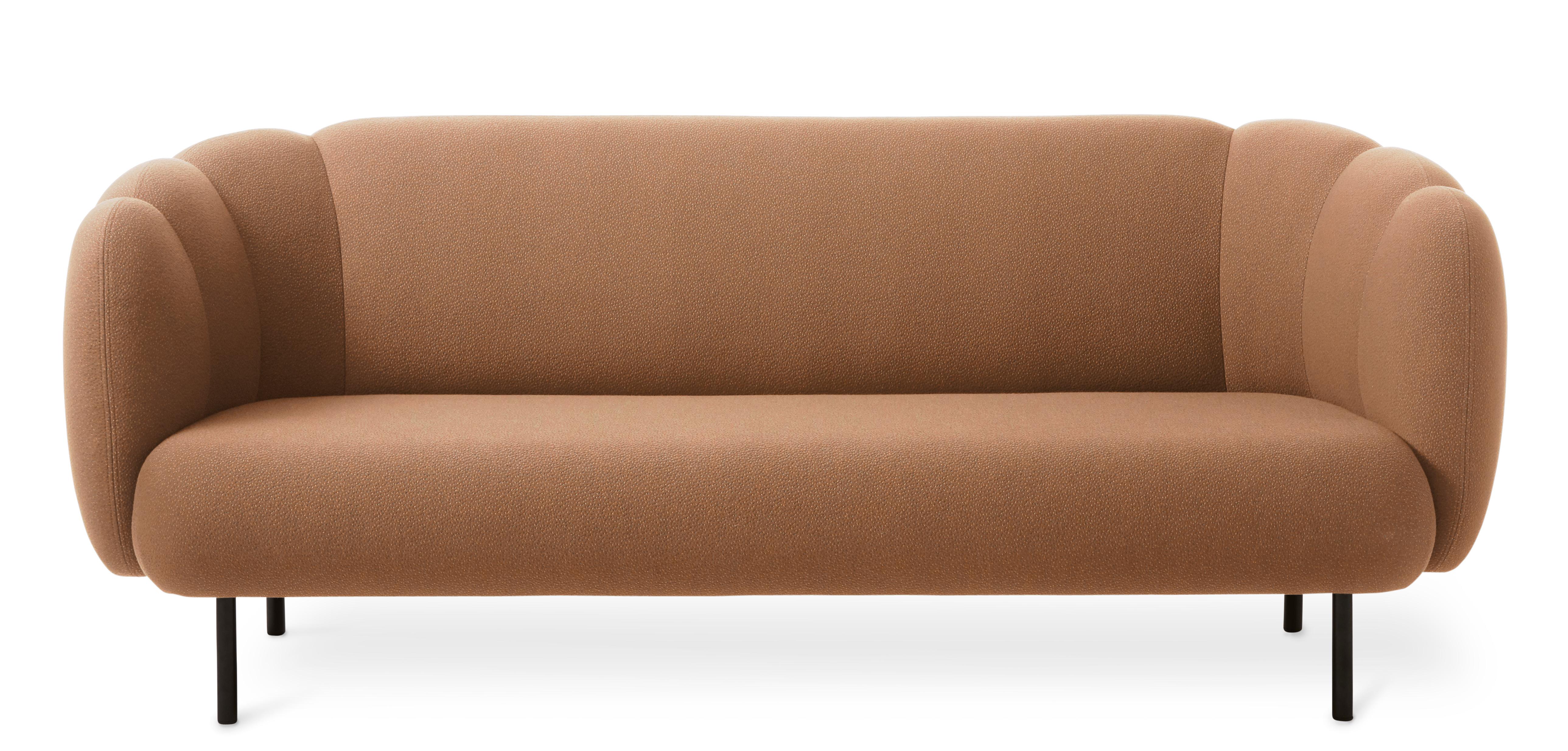 For Sale: Beige (Sprinkles 254) Cape 3-Seat Stitch Sofa, by Charlotte Høncke from Warm Nordic