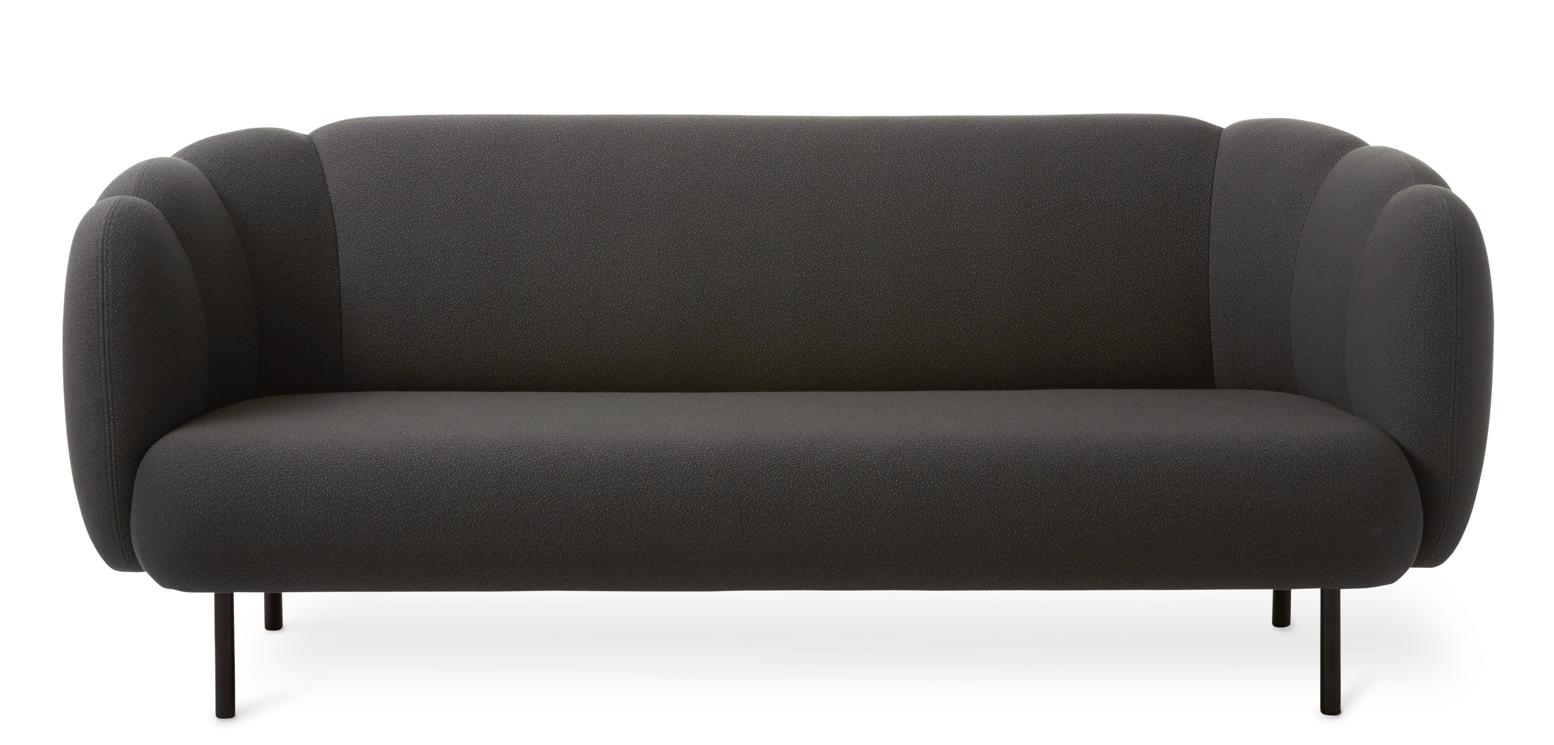 En vente : Gray (Sprinkles 294) Cape 3-Seat Stitch Sofa, by Charlotte Høncke from Warm Nordic