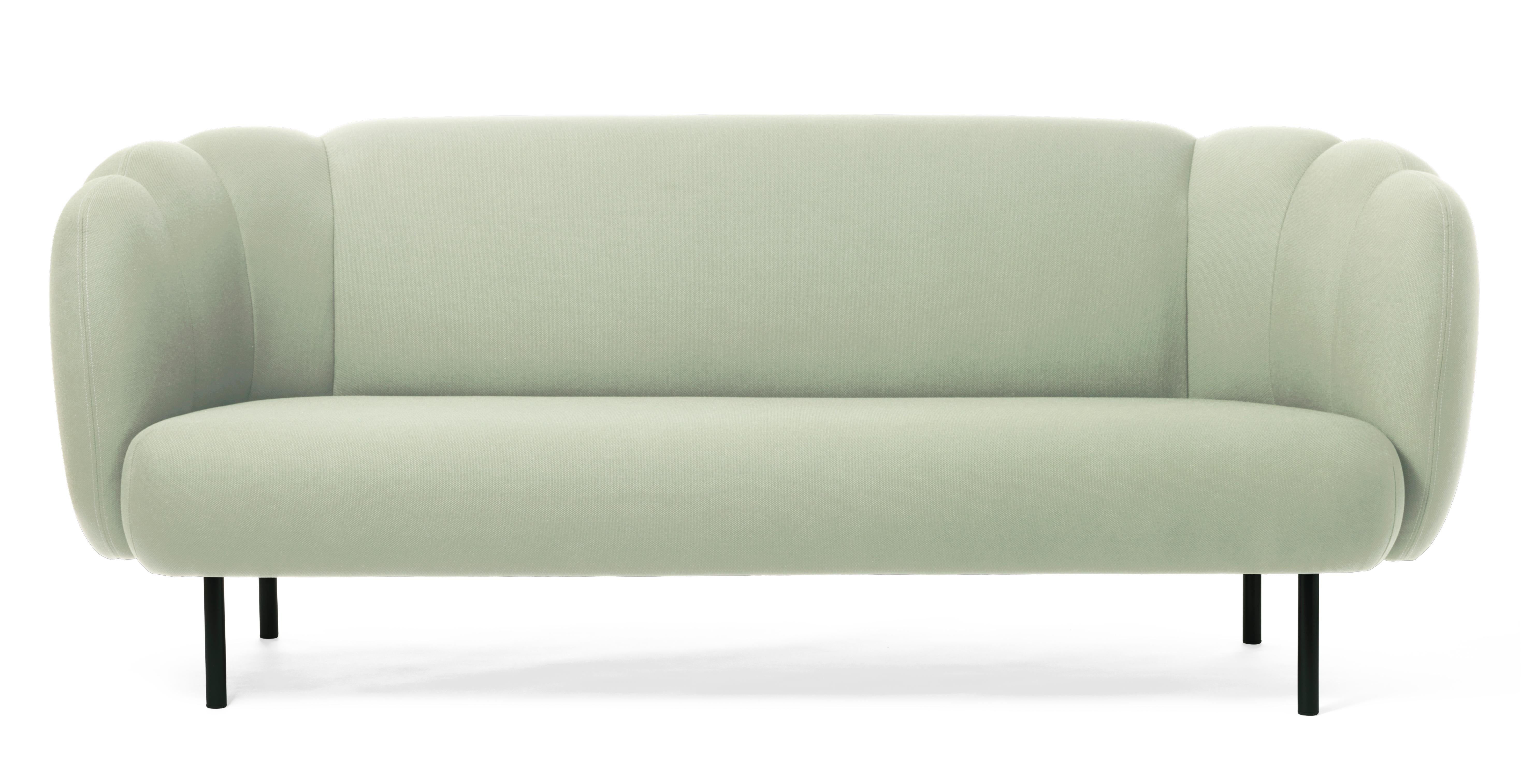 En vente : Gray (Steelcut 935) Cape 3-Seat Stitch Sofa, by Charlotte Høncke from Warm Nordic