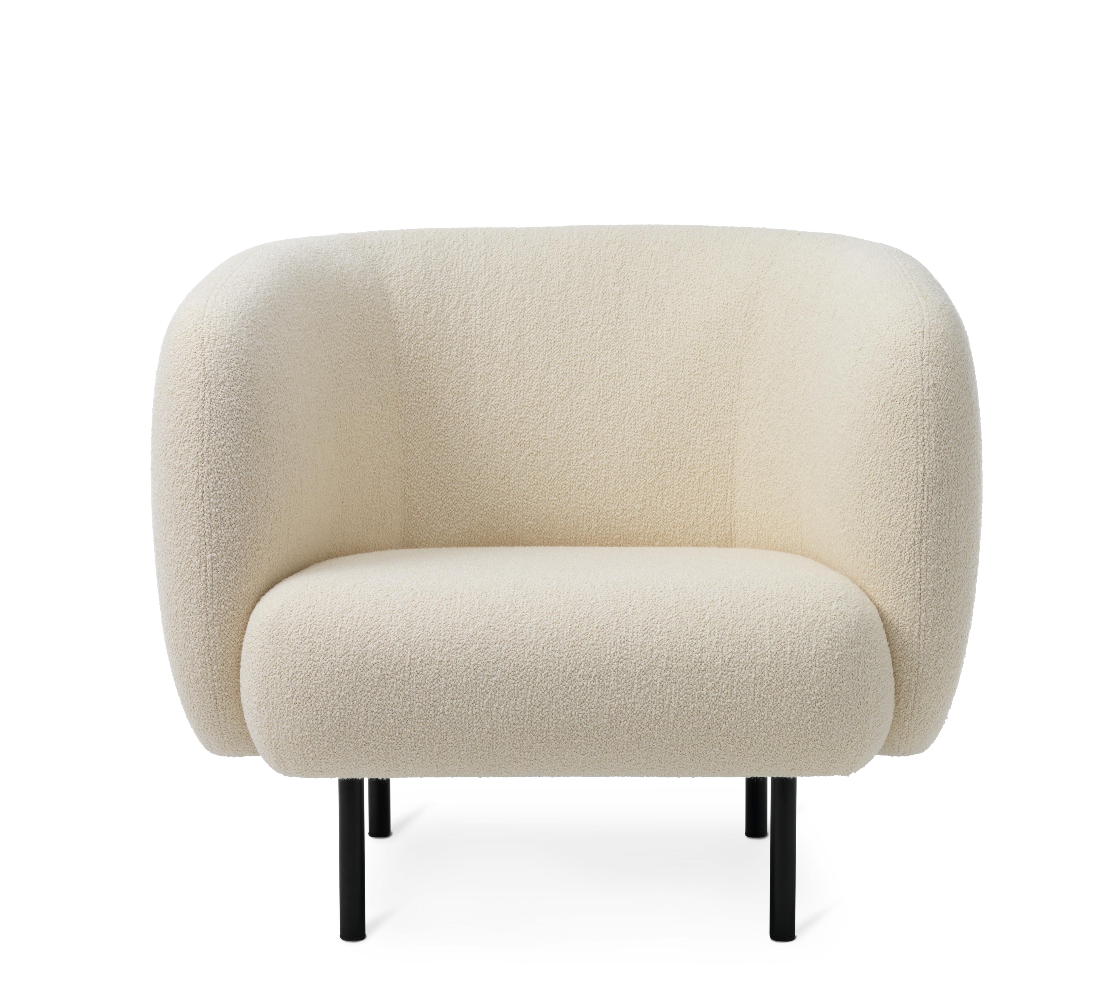 For Sale: White (Barnum 24) Cape Lounge Chair, by Charlotte Høncke from Warm Nordic