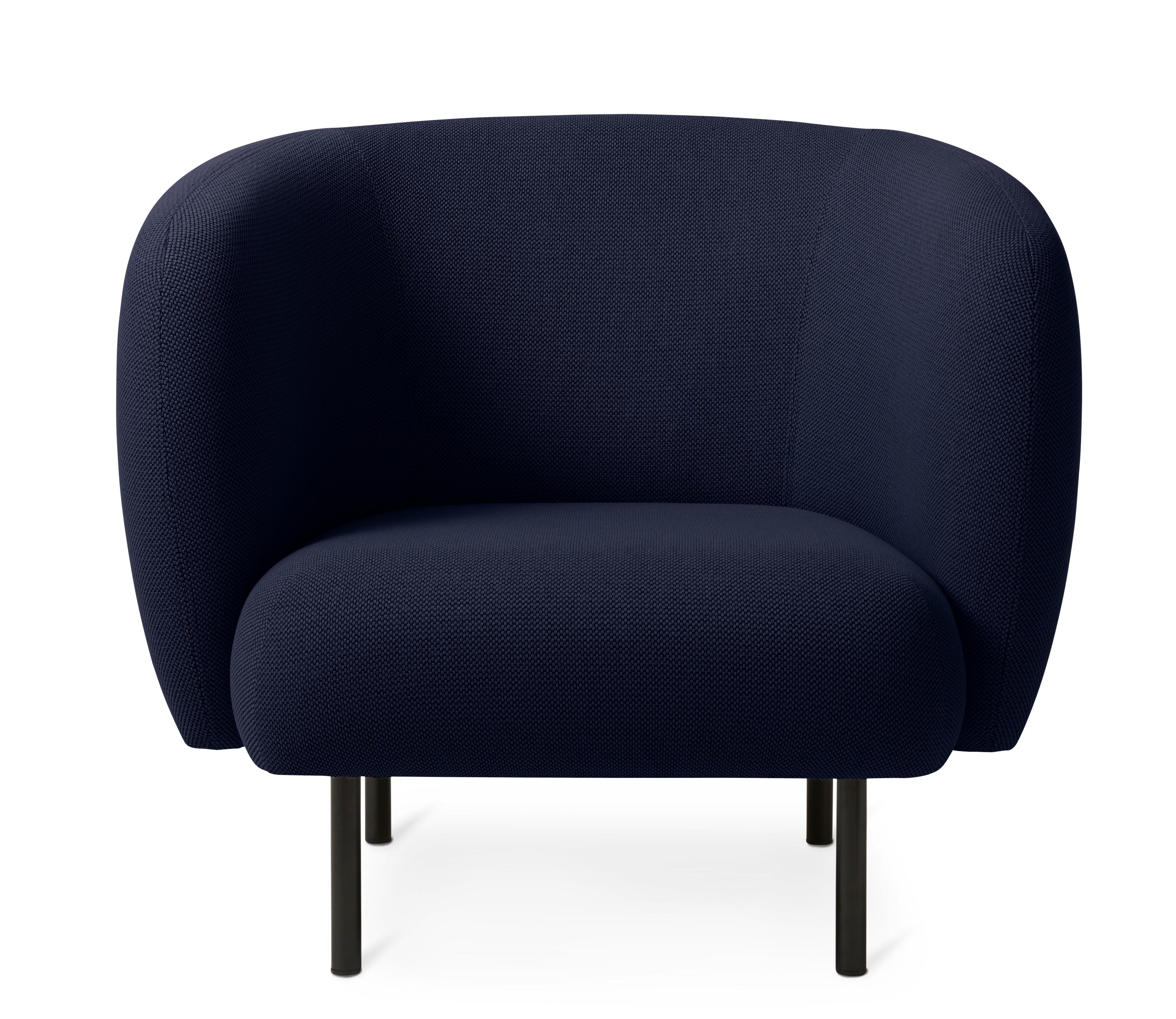 For Sale: Blue (Merit 005) Cape Lounge Chair, by Charlotte Høncke from Warm Nordic