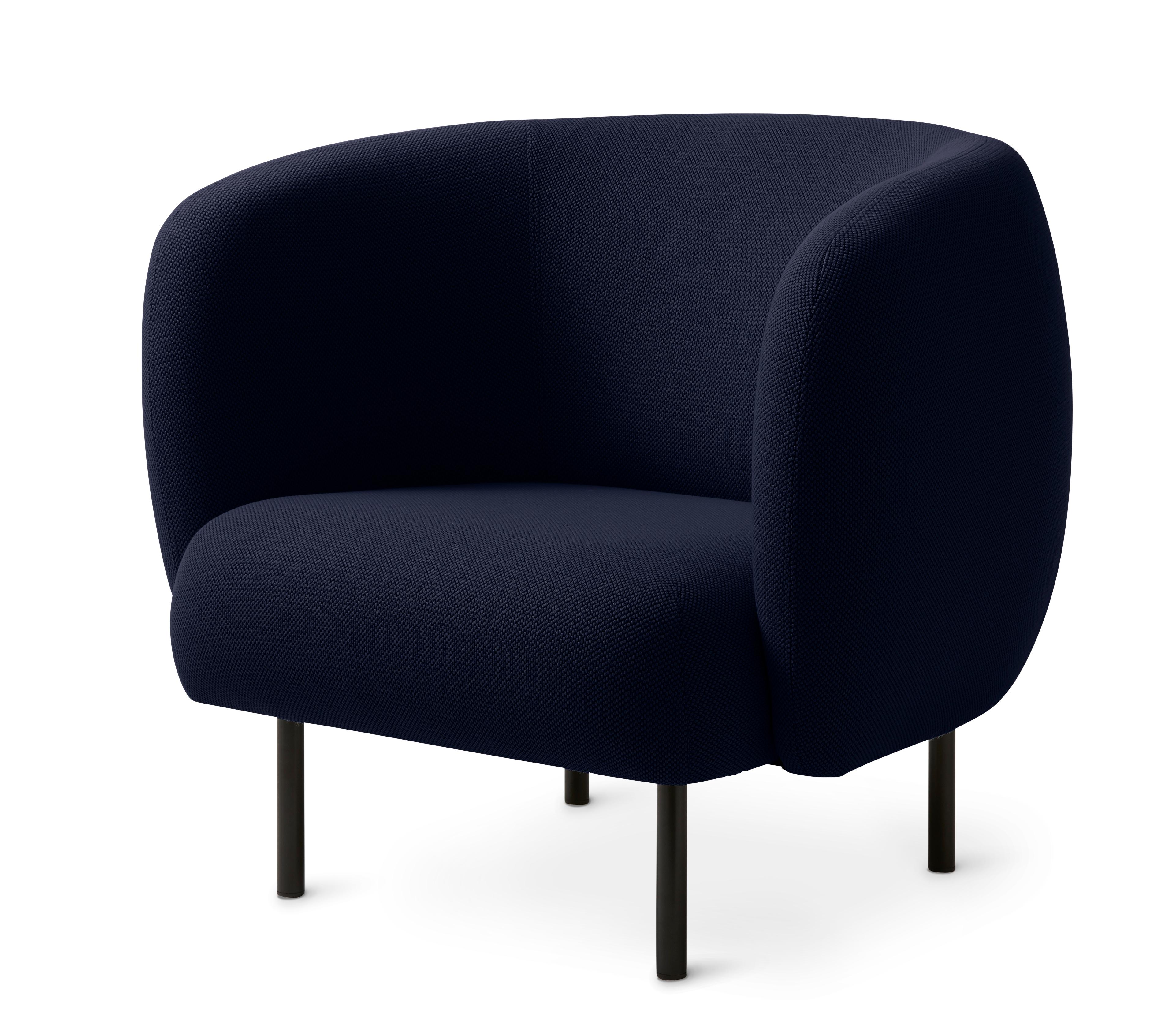 For Sale: Blue (Merit 005) Cape Lounge Chair, by Charlotte Høncke from Warm Nordic 2