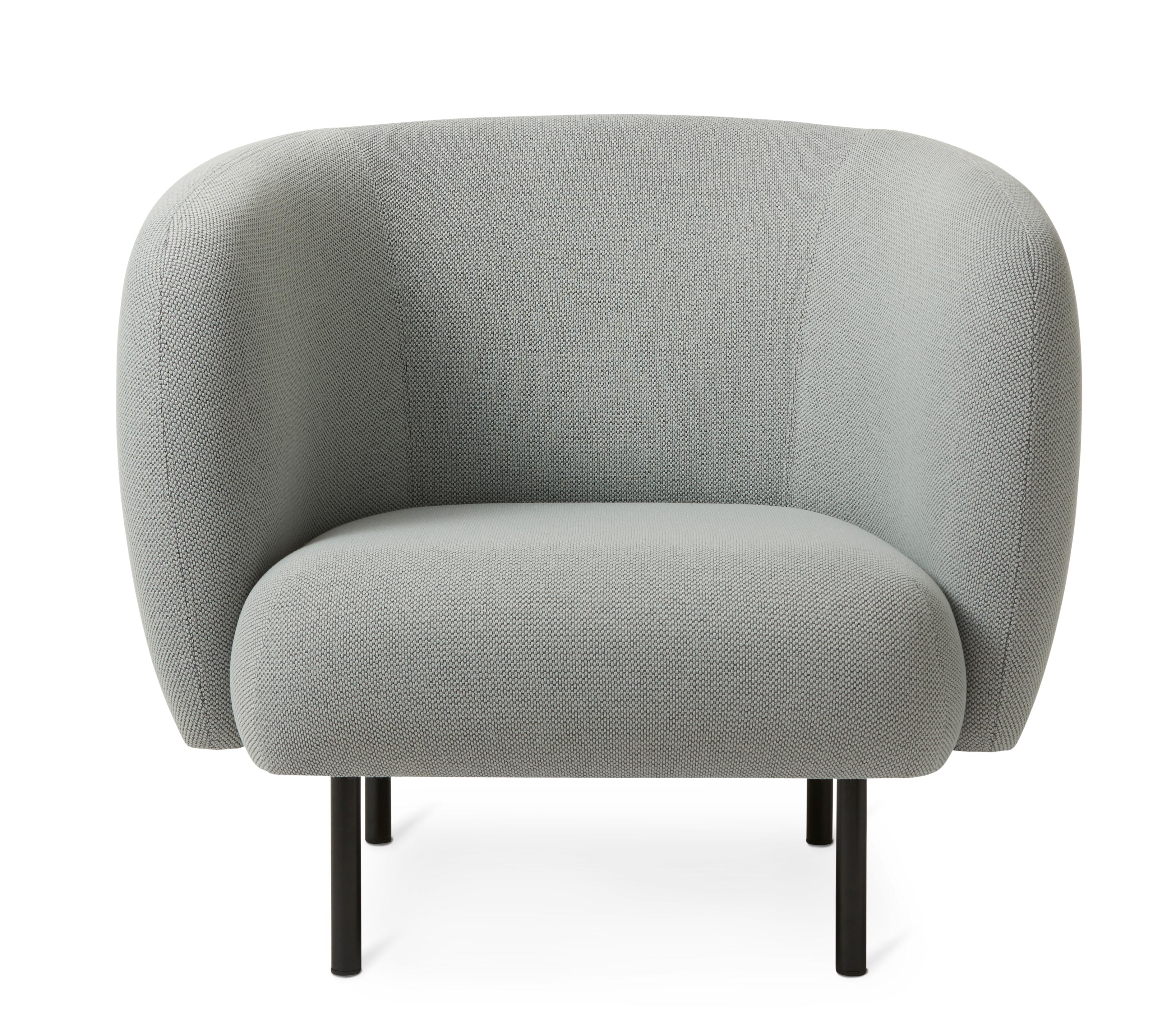 For Sale: Gray (Merit 016) Cape Lounge Chair, by Charlotte Høncke from Warm Nordic