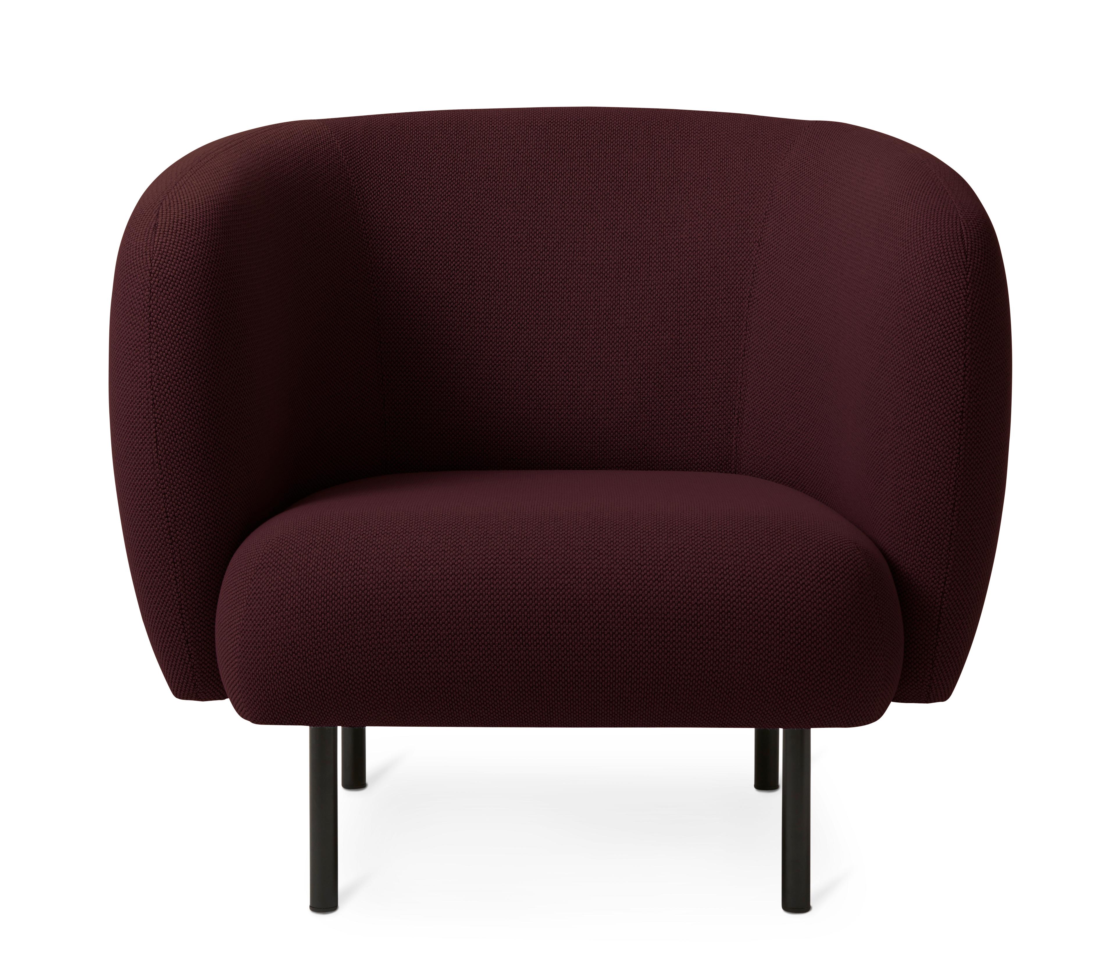 For Sale: Purple (Merit 040) Cape Lounge Chair, by Charlotte Høncke from Warm Nordic