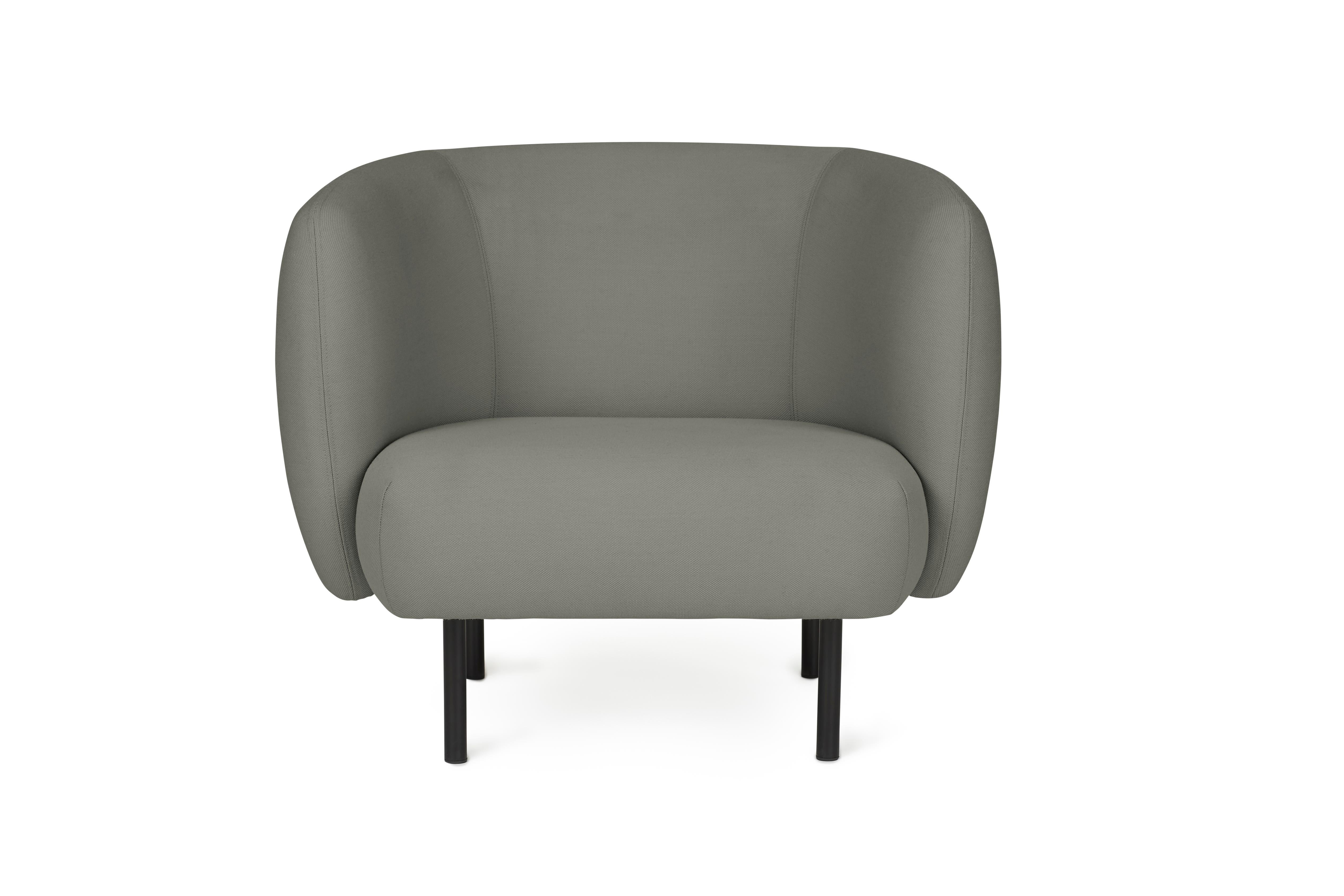 For Sale: Gray (Steelcut 160) Cape Lounge Chair, by Charlotte Høncke from Warm Nordic