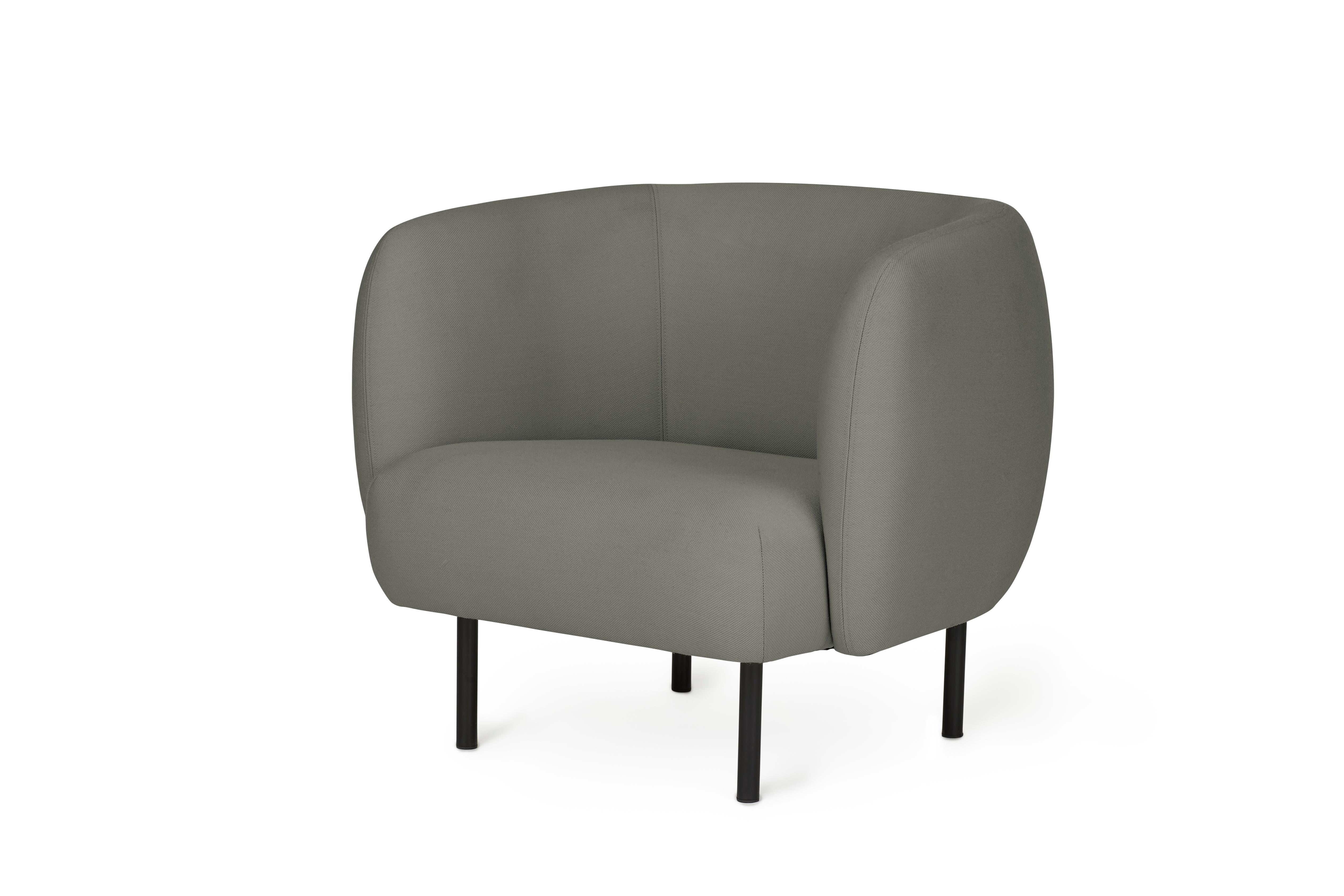 For Sale: Gray (Steelcut 160) Cape Lounge Chair, by Charlotte Høncke from Warm Nordic 2