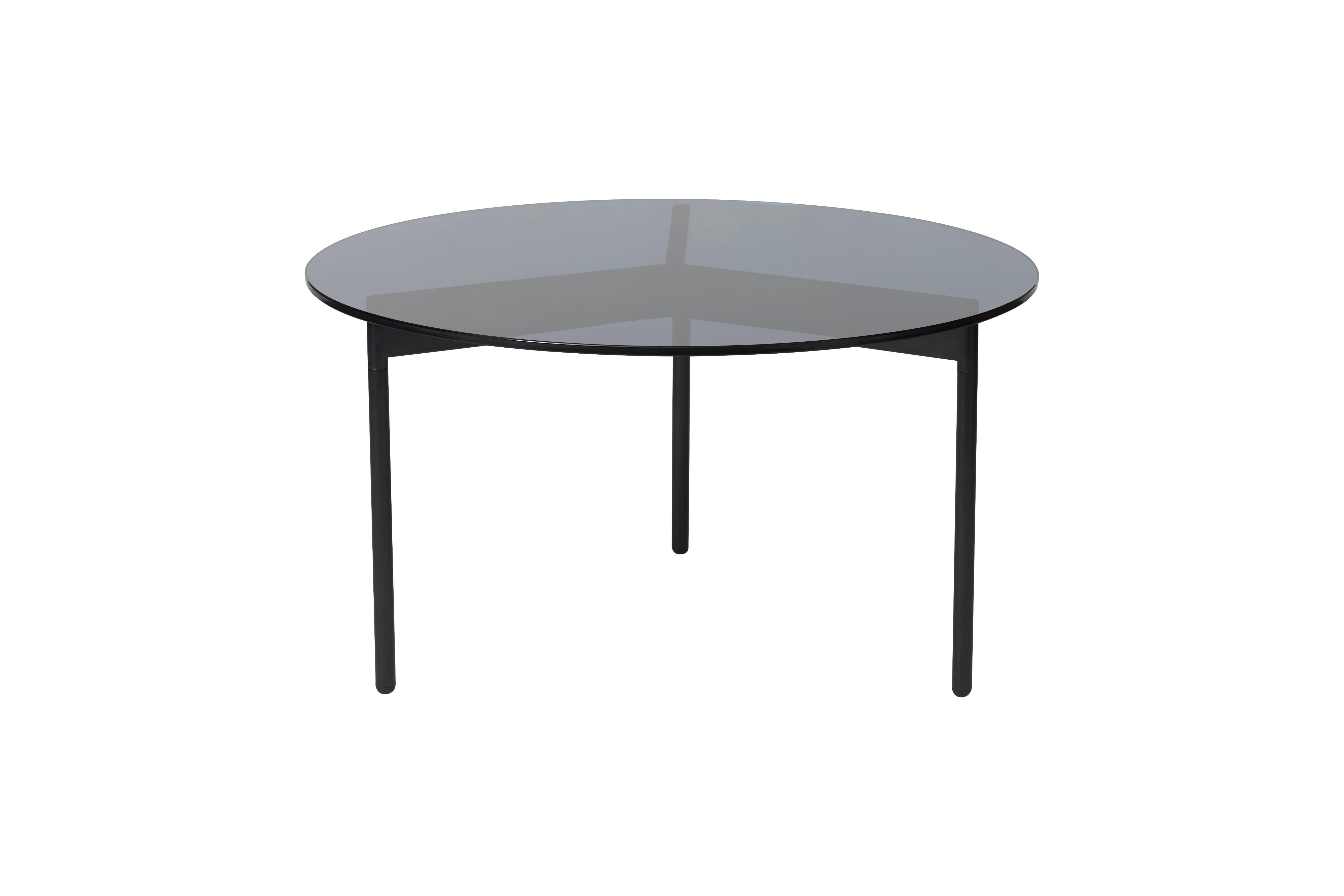 For Sale: Black (Smoke Grey, Black) From Above Coffee Table, by Morten & Jonas from Warm Nordic