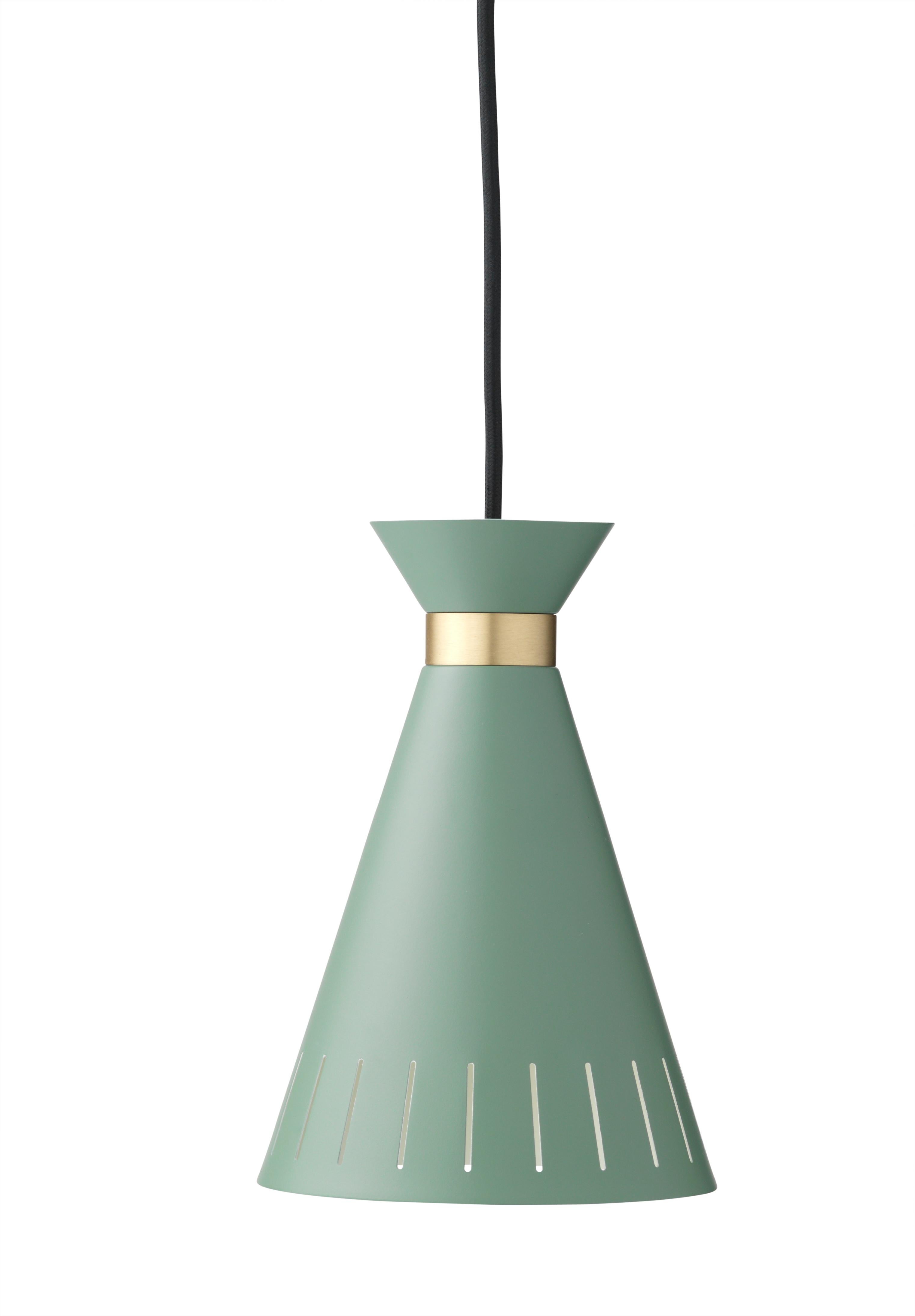 For Sale: Green (Dusty Green) Cone Pendant, by Svend Aage Holm-Sørensen from Warm Nordic