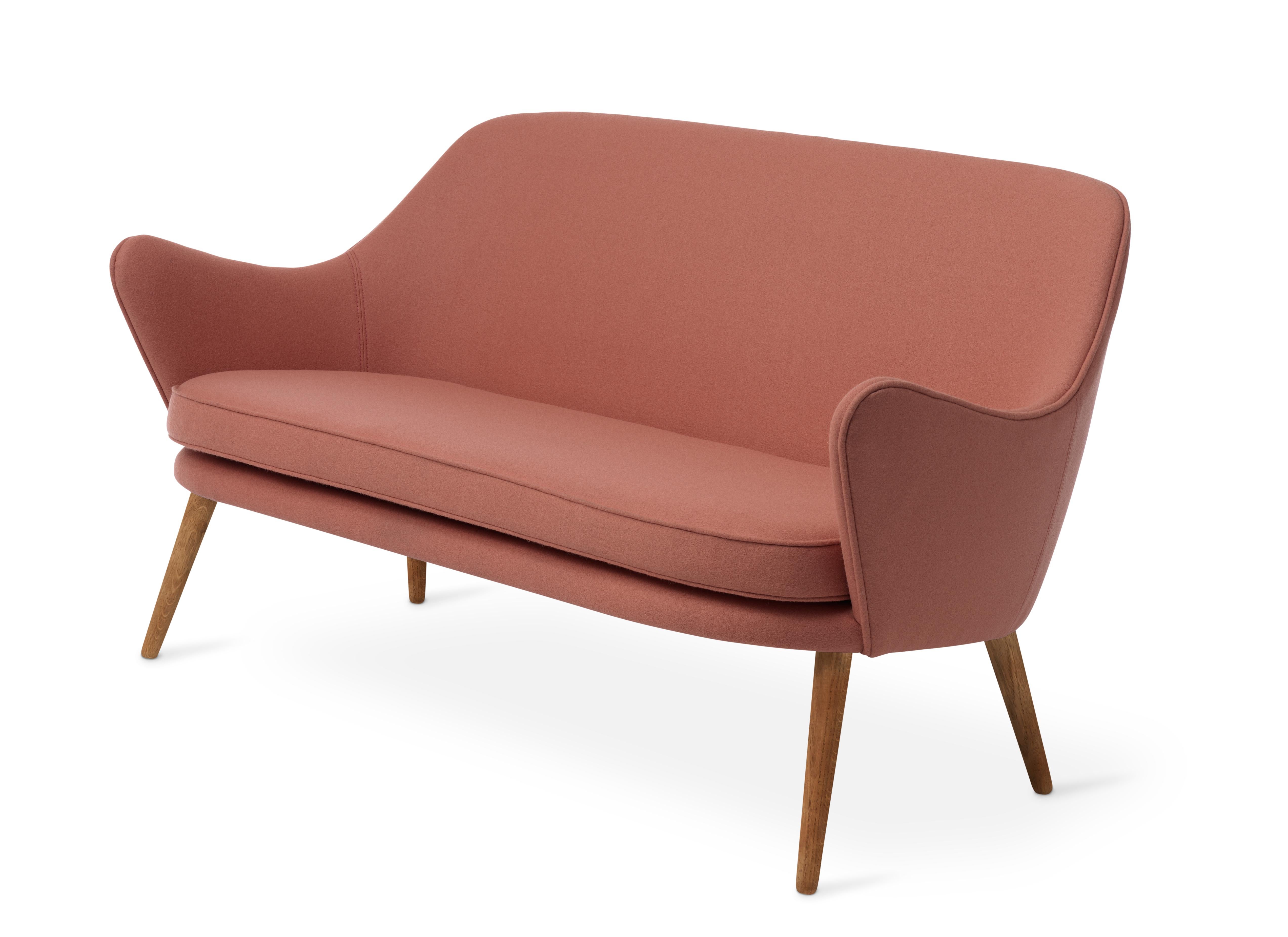 Im Angebot: Dwell 2-Sitz-Sofa, von Hans Olsen aus Warm Nordic, Gray (Barnum 2) 2