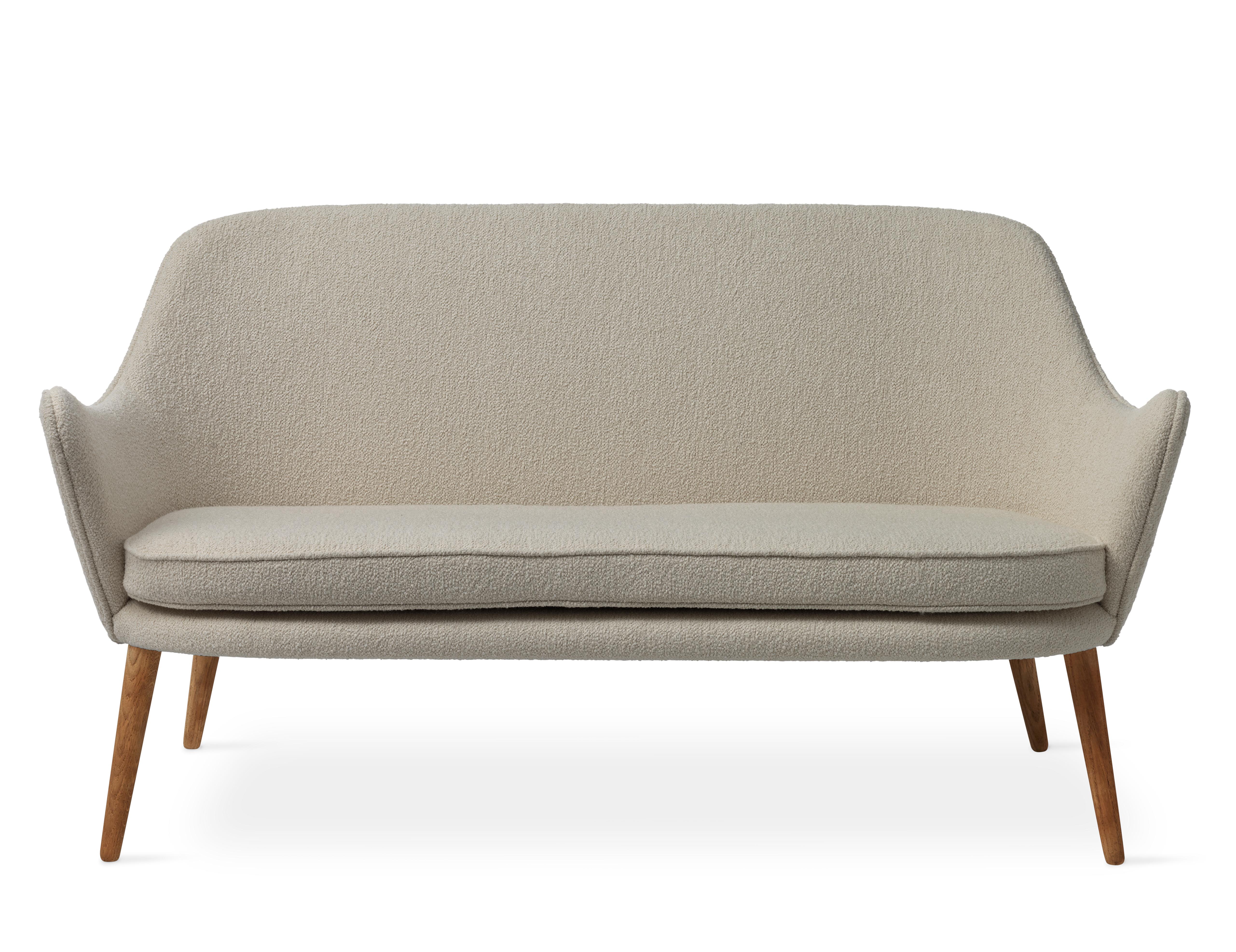 Im Angebot: Dwell 2-Sitz-Sofa, von Hans Olsen aus Warm Nordic, Pink (Hero 511)