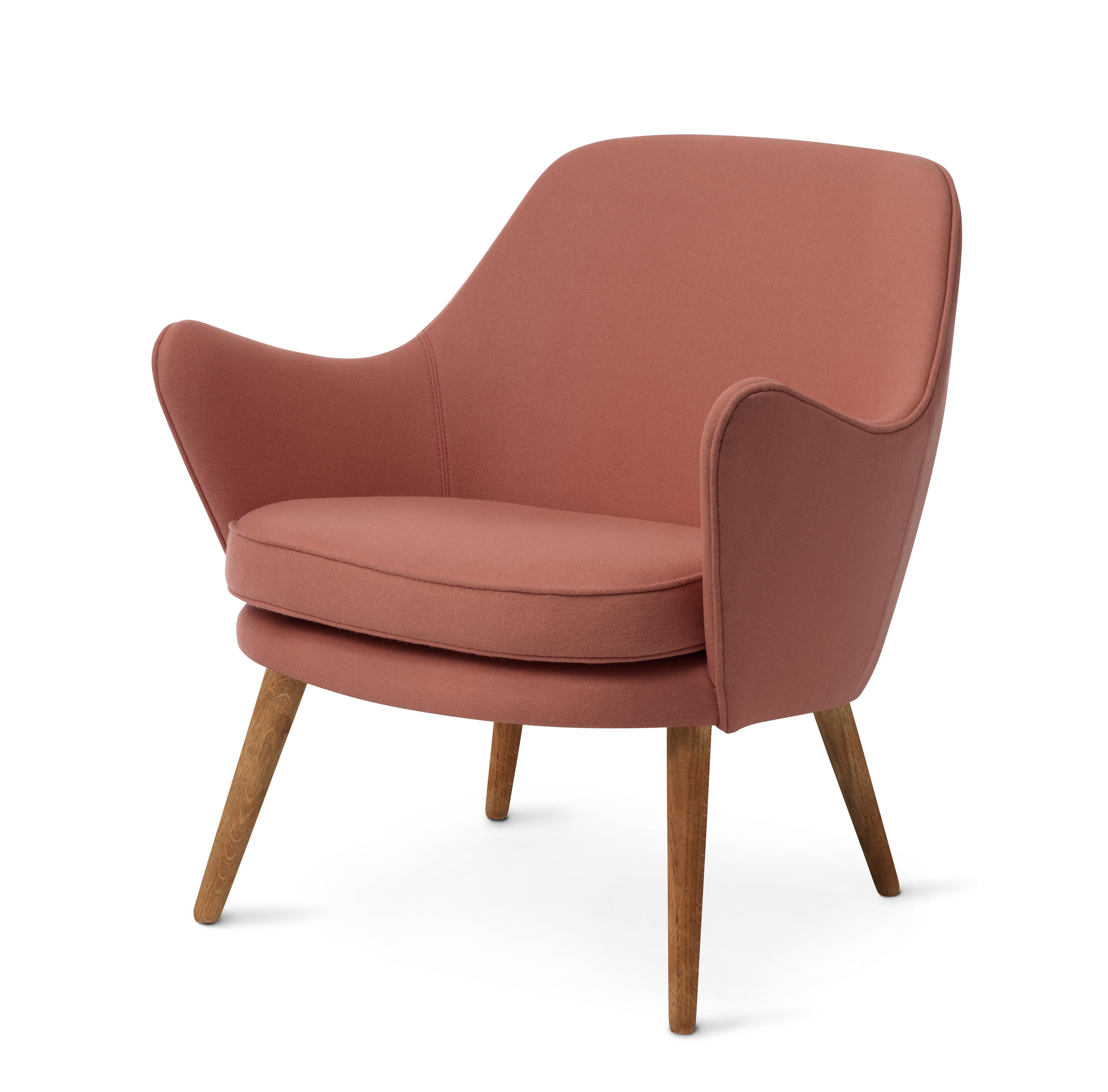 For Sale: Pink (Hero 511) Dwell Lounge Chair, by Hans Olsen from Warm Nordic 2
