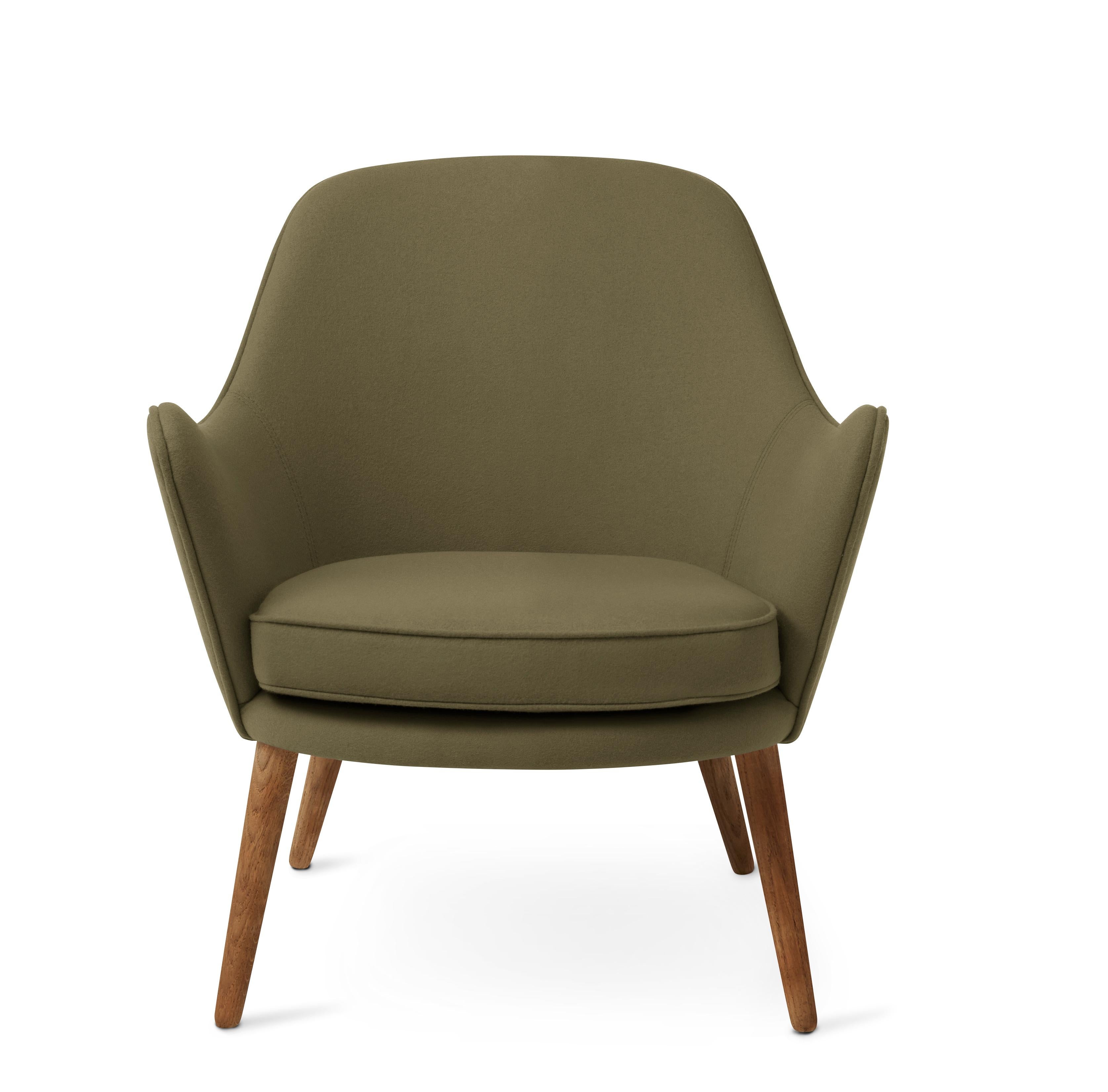 For Sale: Green (Hero 981) Dwell Lounge Chair, by Hans Olsen from Warm Nordic