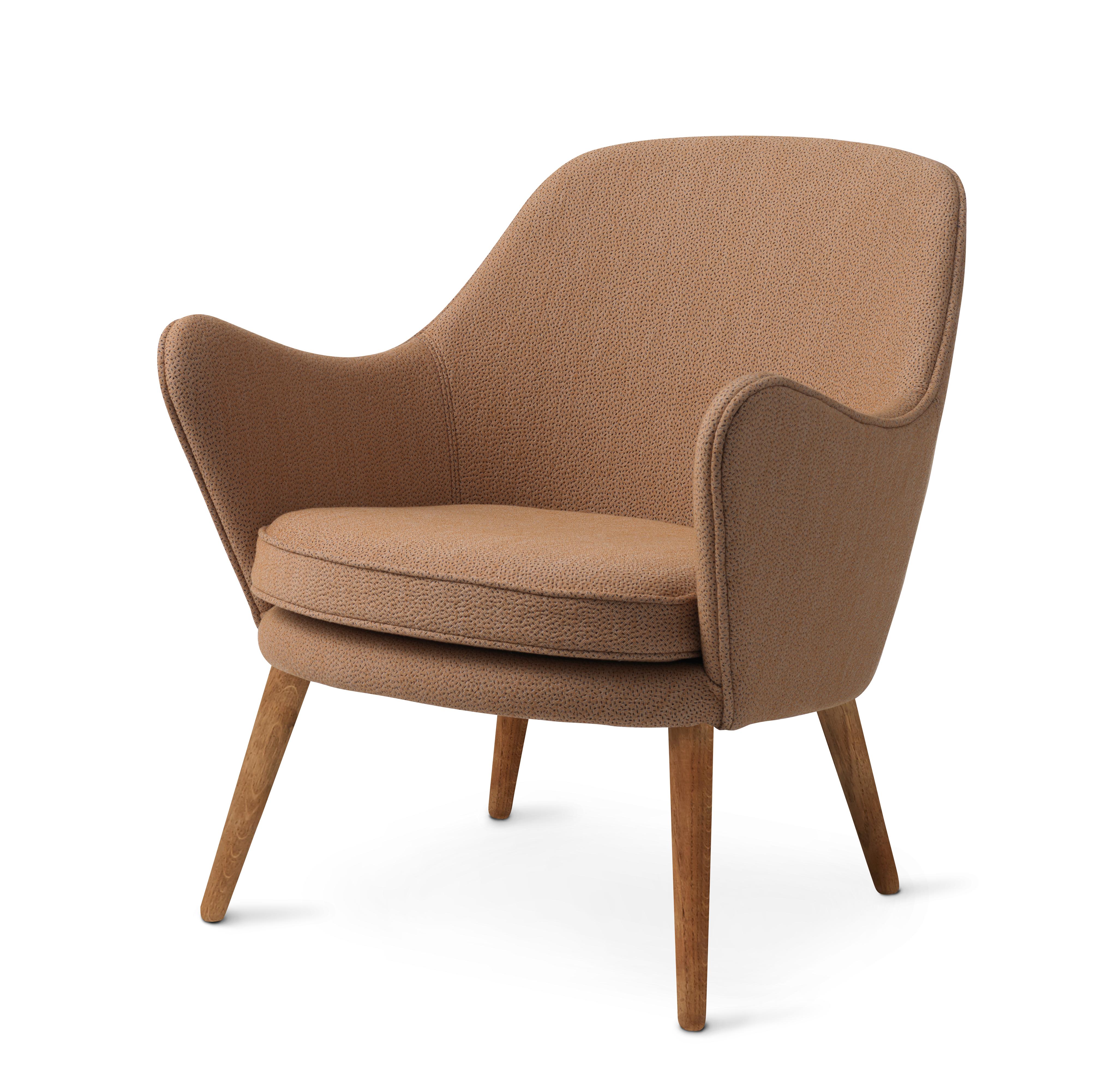For Sale: Beige (Sprinkles 254) Dwell Lounge Chair, by Hans Olsen from Warm Nordic