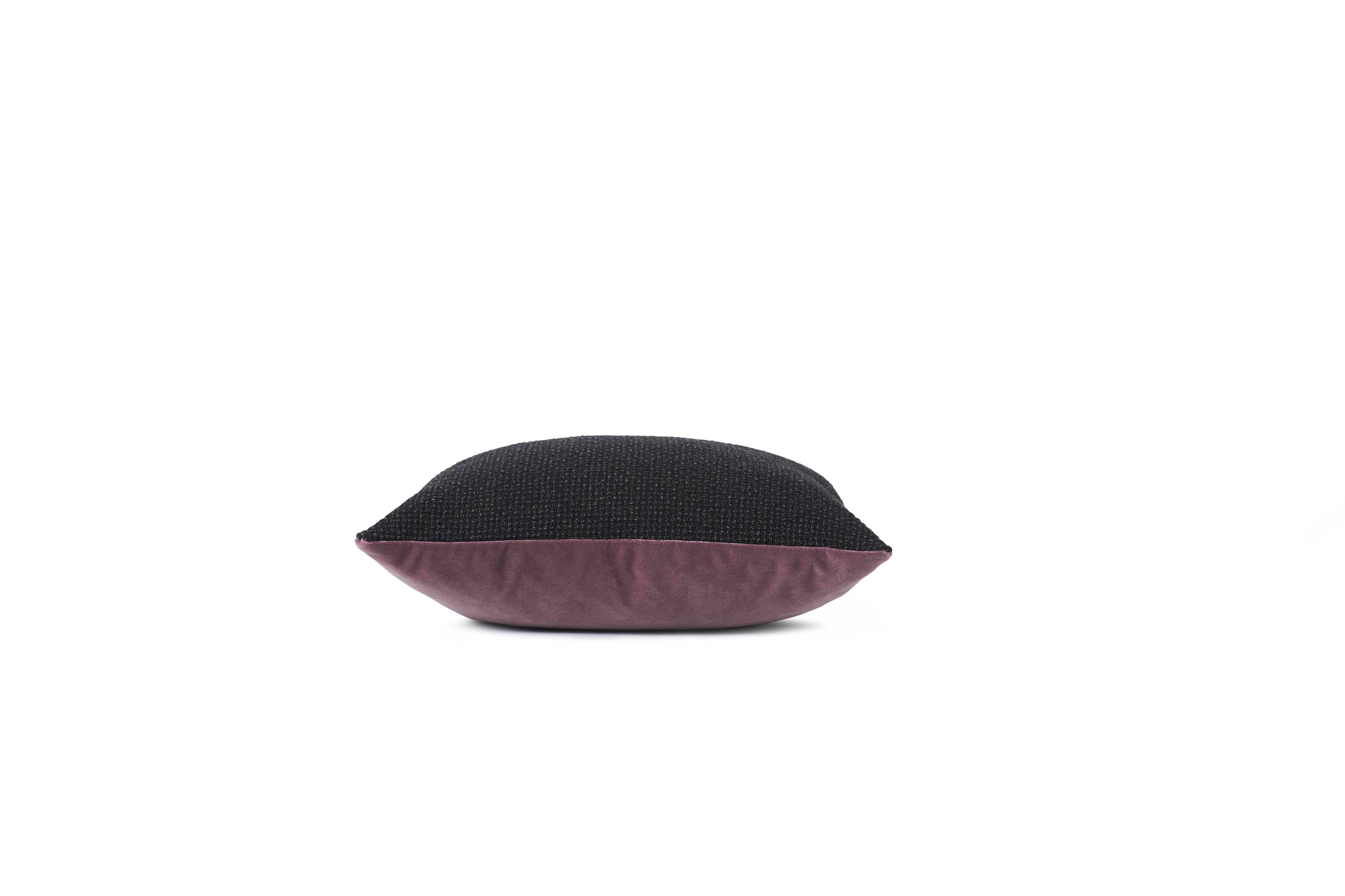 Black Moodify Square Cushion, by Warm Nordic 3