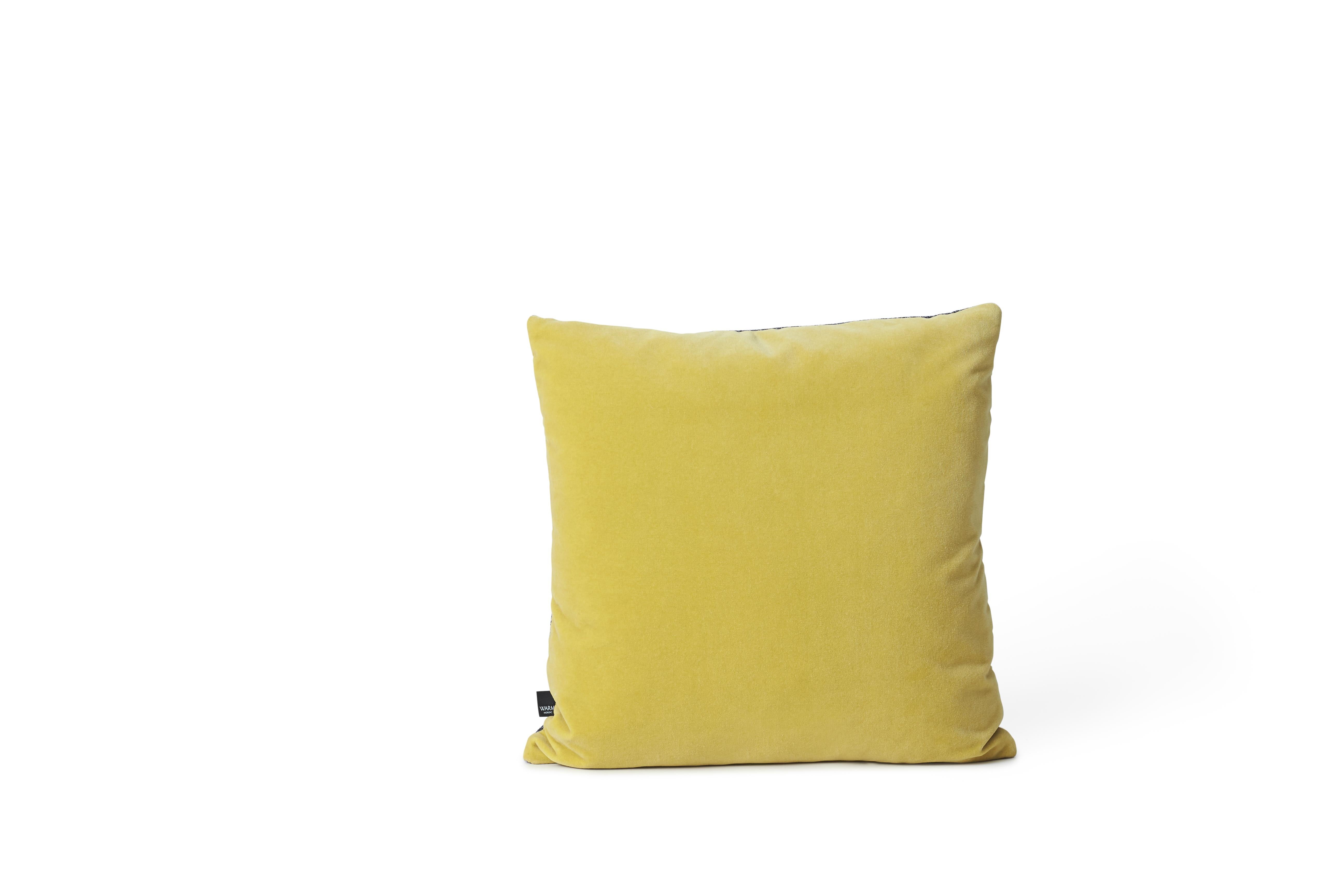 For Sale: Multi (Blue) Moodify Square Cushion, by Warm Nordic 2