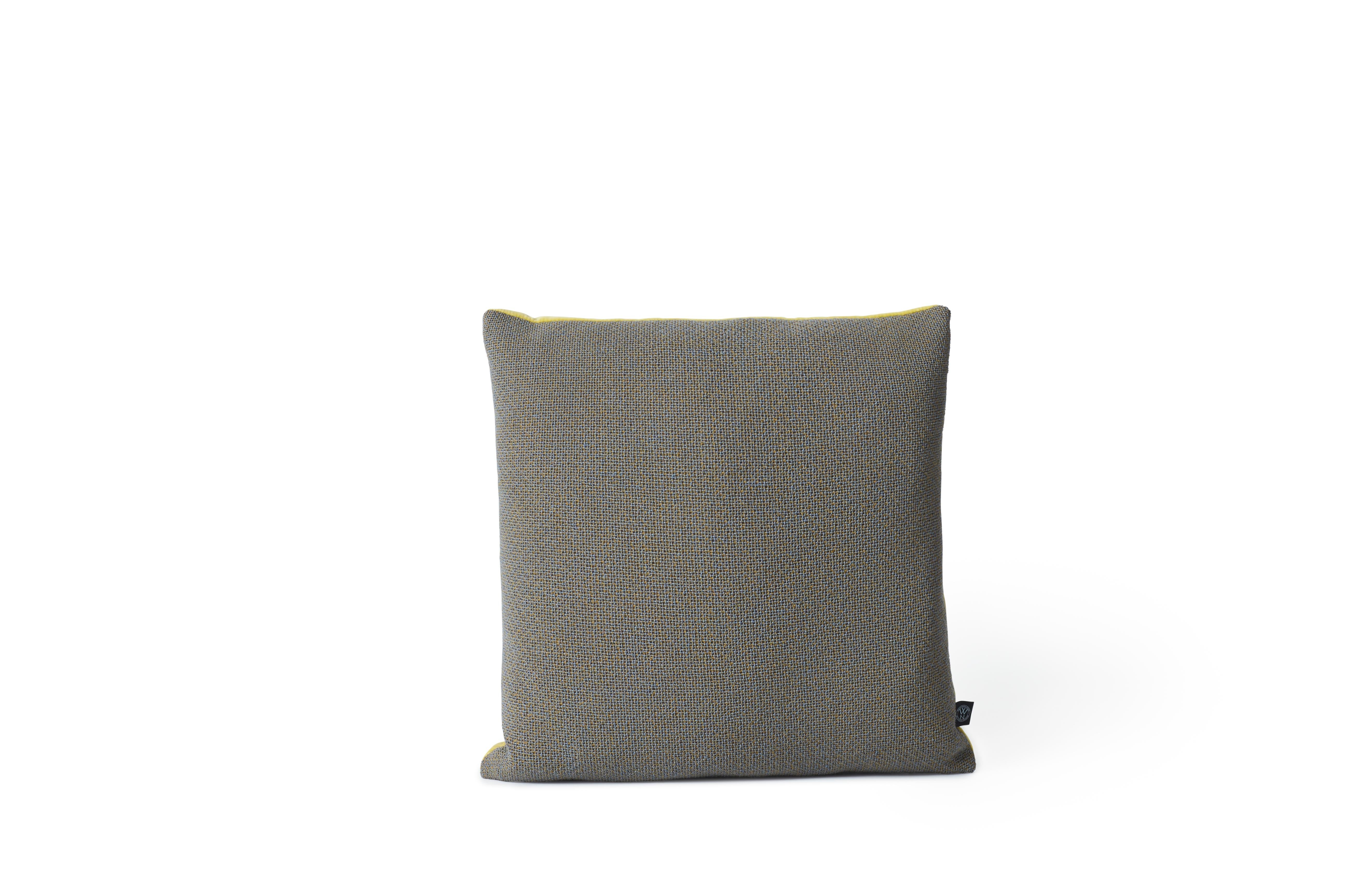 For Sale: Gray (Grey) Moodify Square Cushion, by Warm Nordic