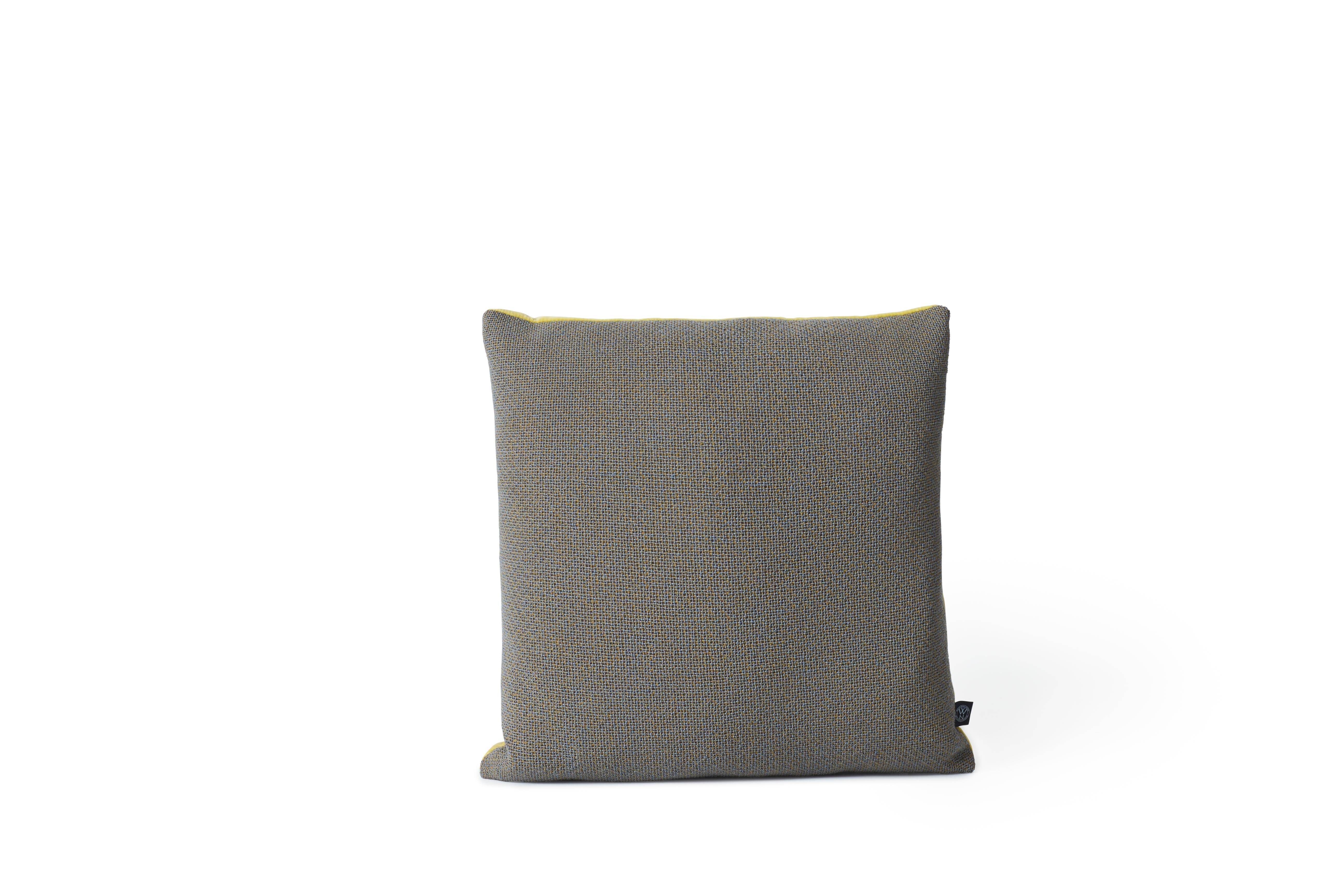Gray (Grey) Moodify Square Cushion, by Warm Nordic