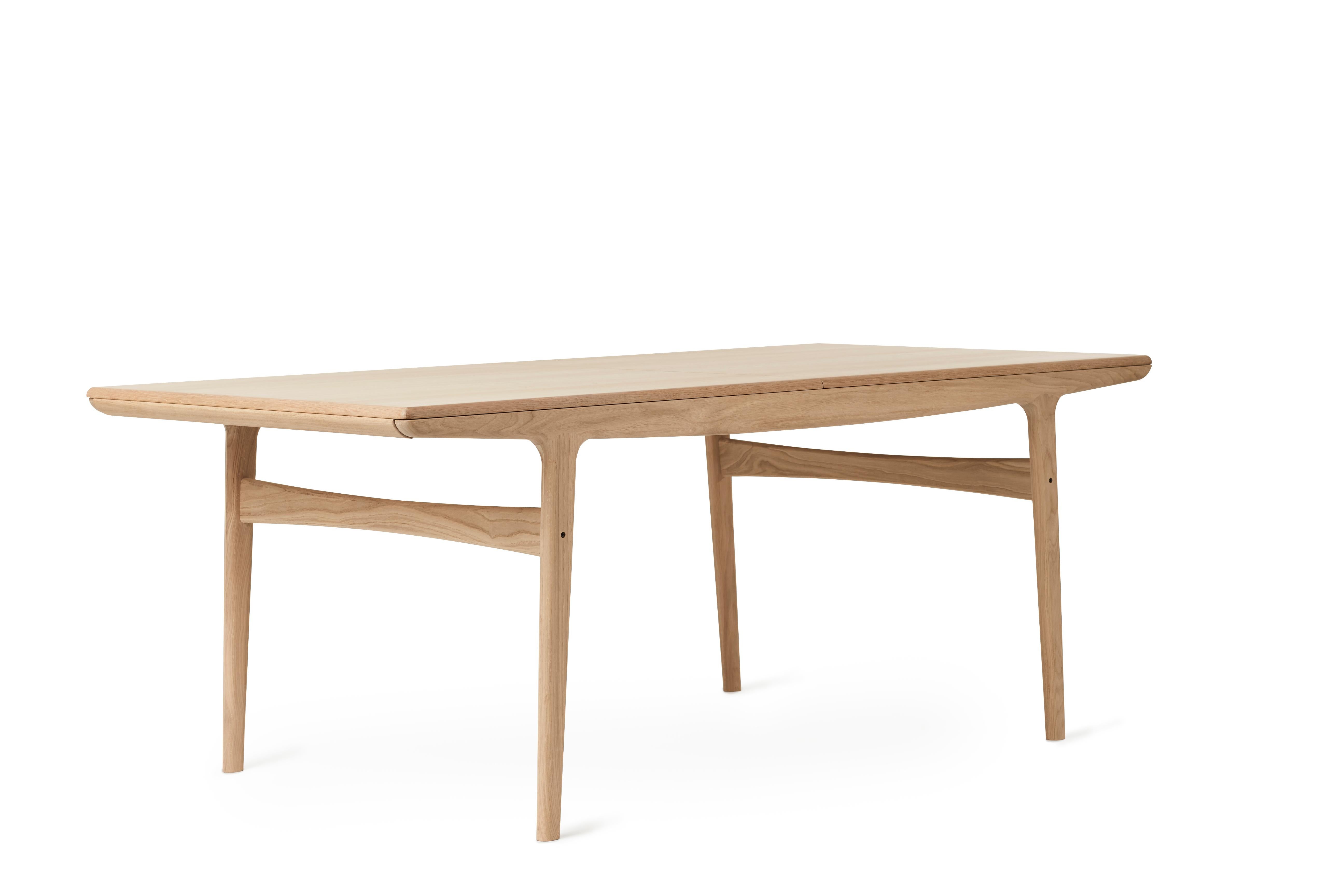 For Sale: Beige (White Oiled Oak) Evermore Large Dining Table, by Arne Hovmand-Olsen from Warm Nordic 2