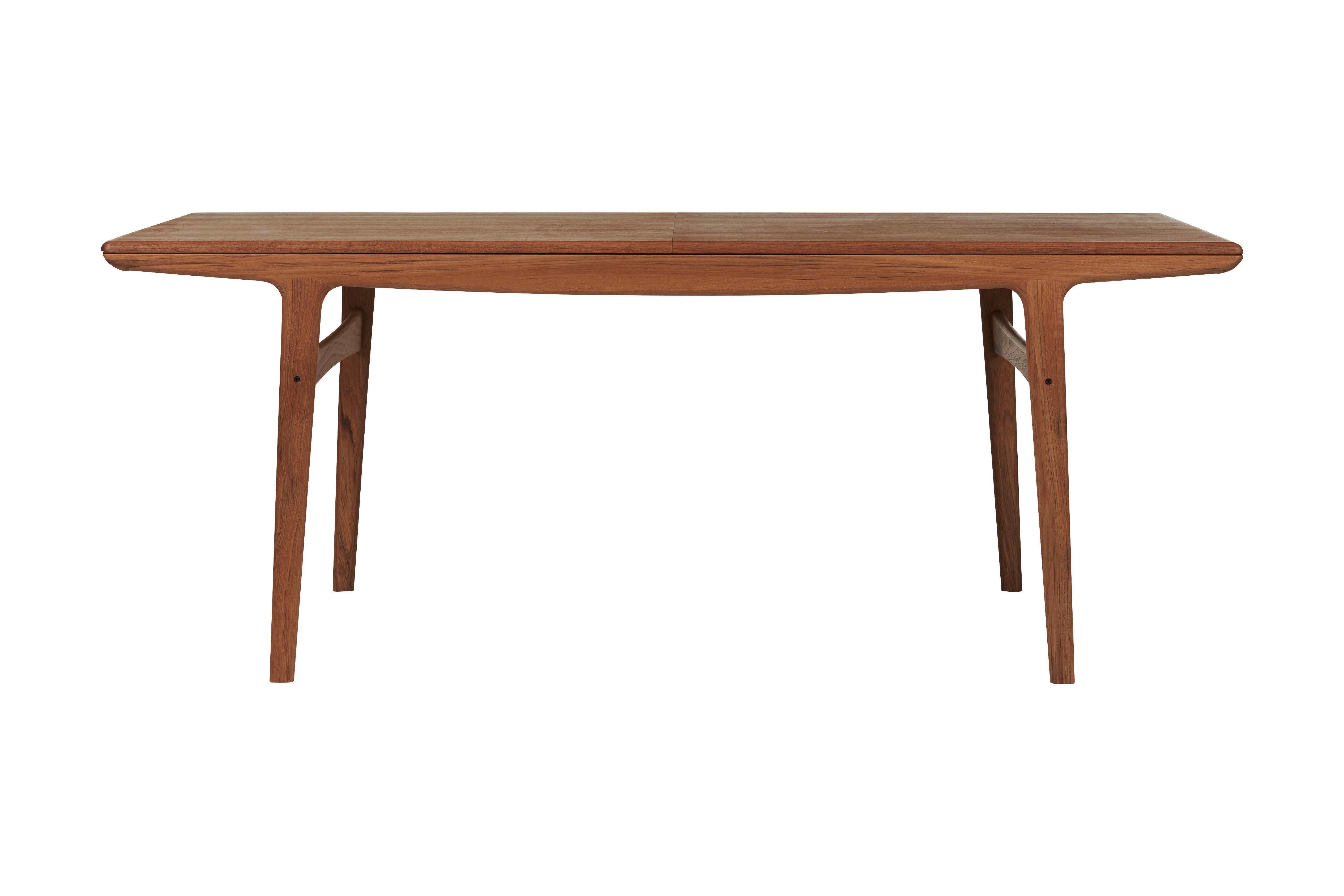 For Sale: Brown (Oiled teak) Evermore Large Dining Table, by Arne Hovmand-Olsen from Warm Nordic