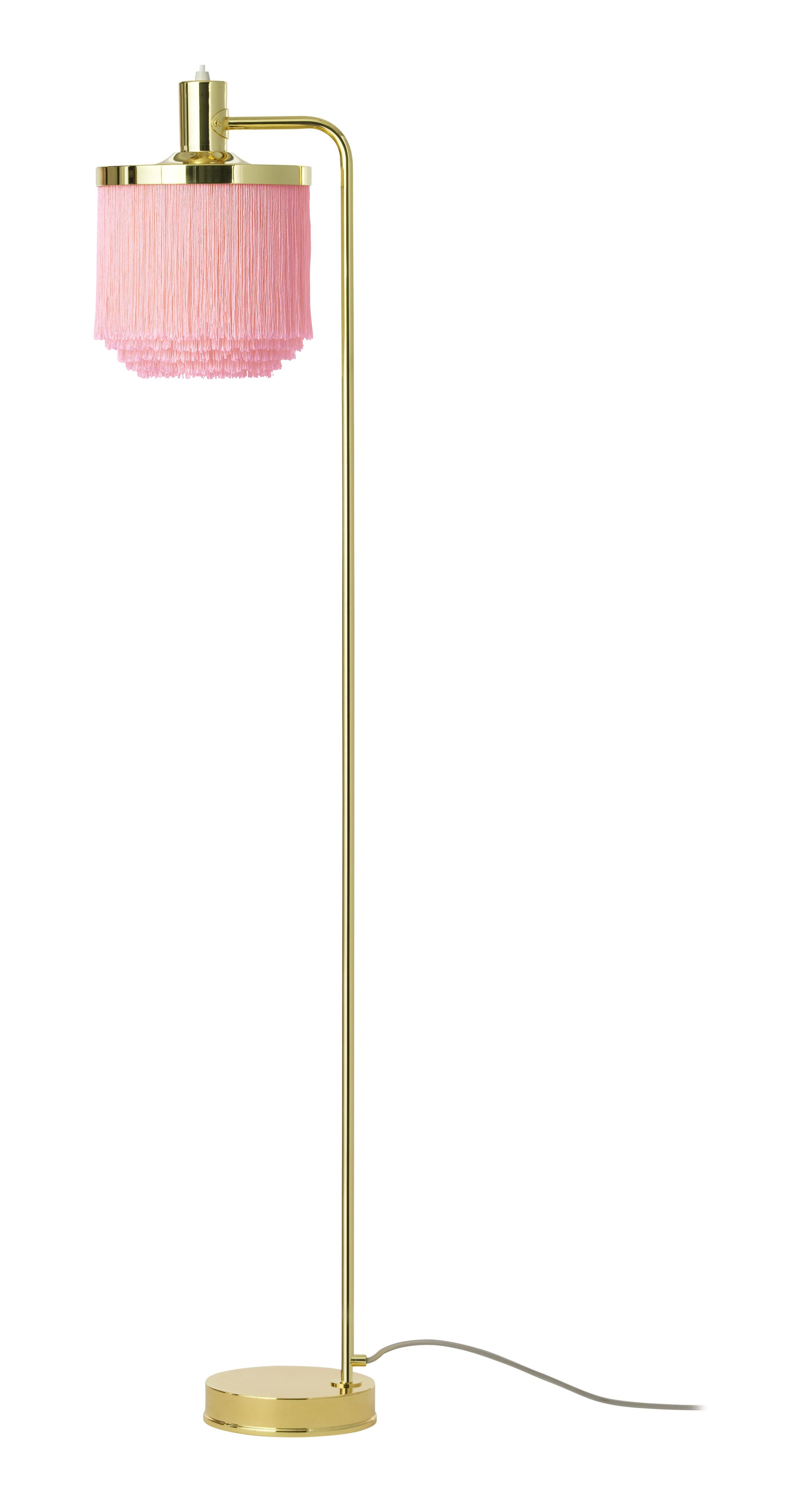 For Sale: Pink (Pale Pink) Fringe Floor Lamp, by Hans Agne Jakobsson from Warm Nordic