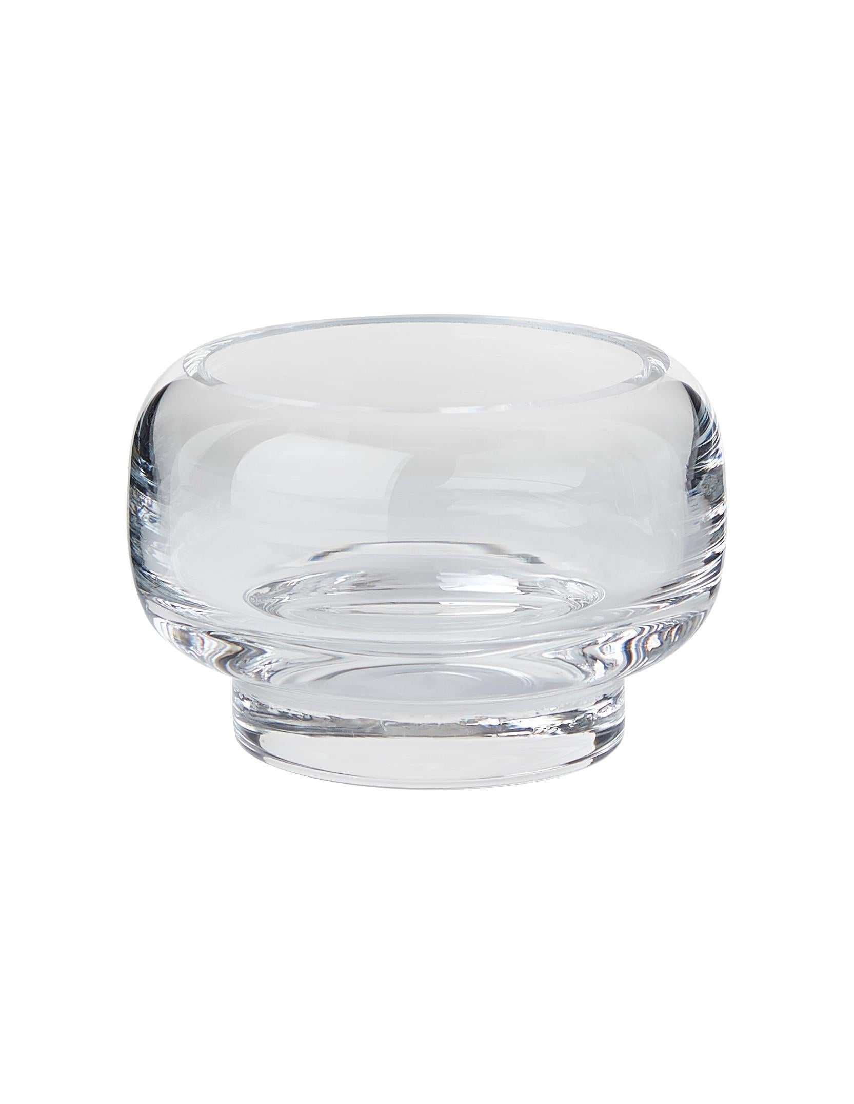 Clear (Clear Glass) Stack Small Tealight, by Studio Føy from Warm Nordic