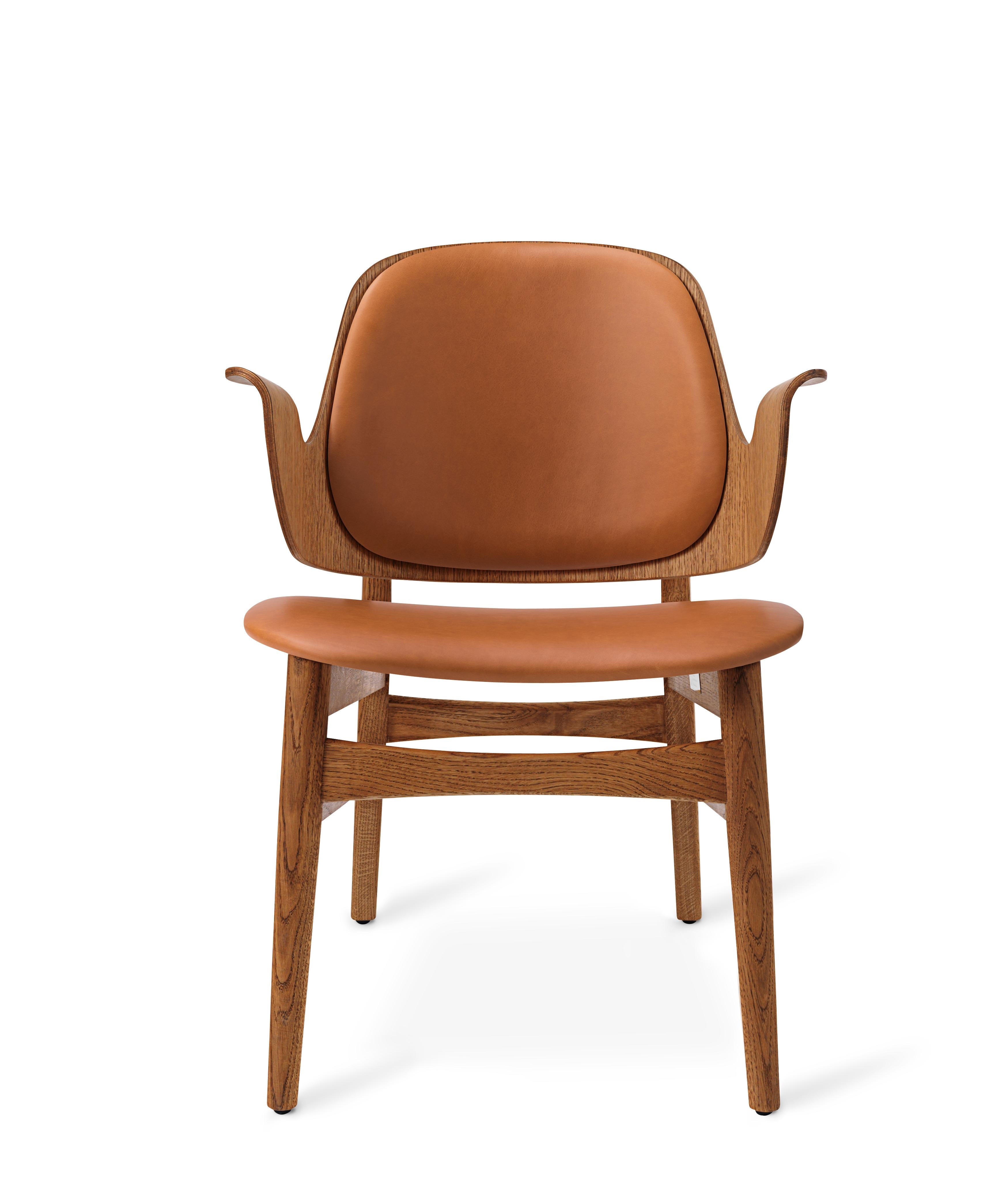 En venta: Cálido Sillón Nórdico Gesture Monocromo Totalmente Tapizado en Roble Teca Brown (Silk 0250)