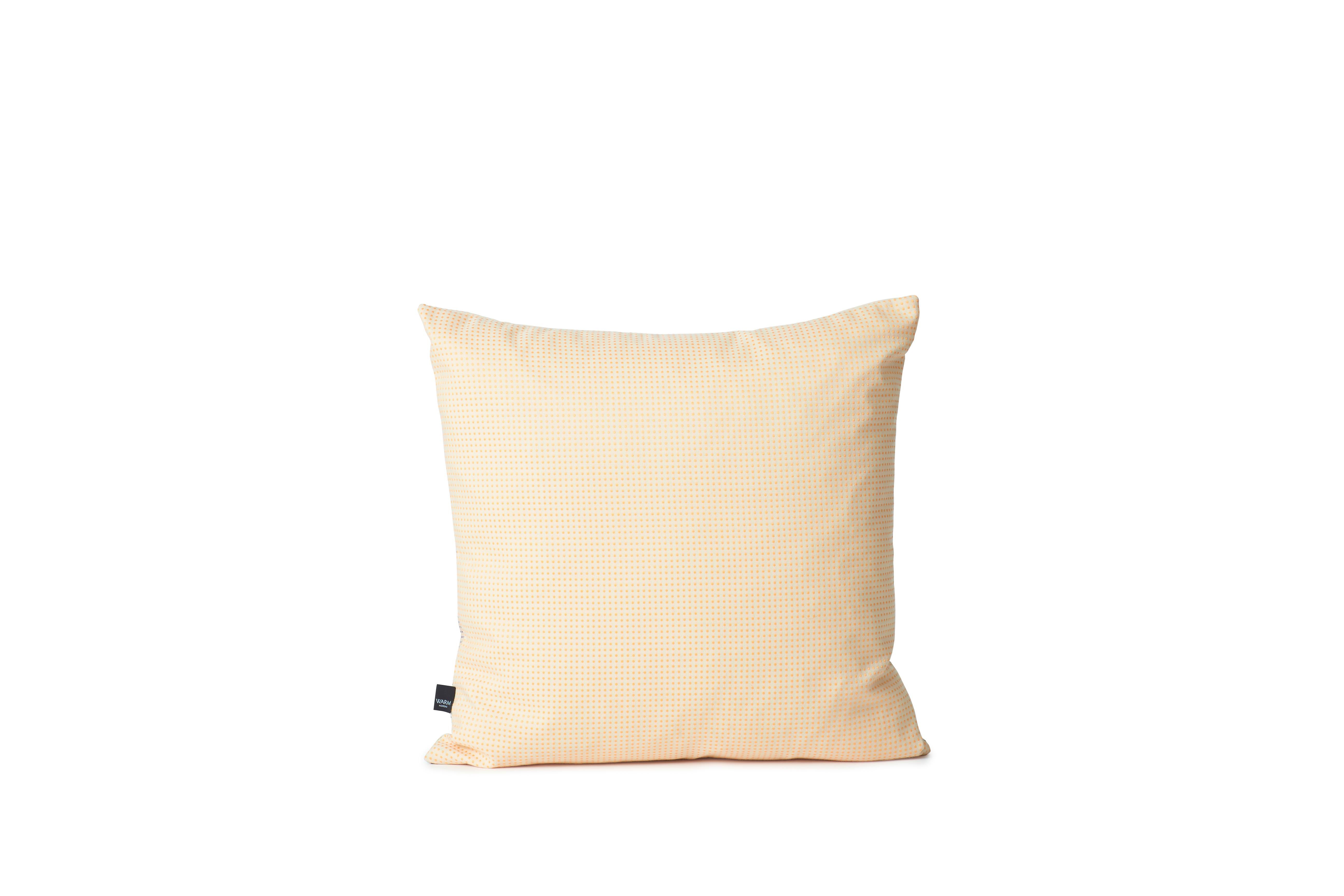For Sale: Beige (Dune) Sprinkle Map Cushion, by Warm Nordic 3
