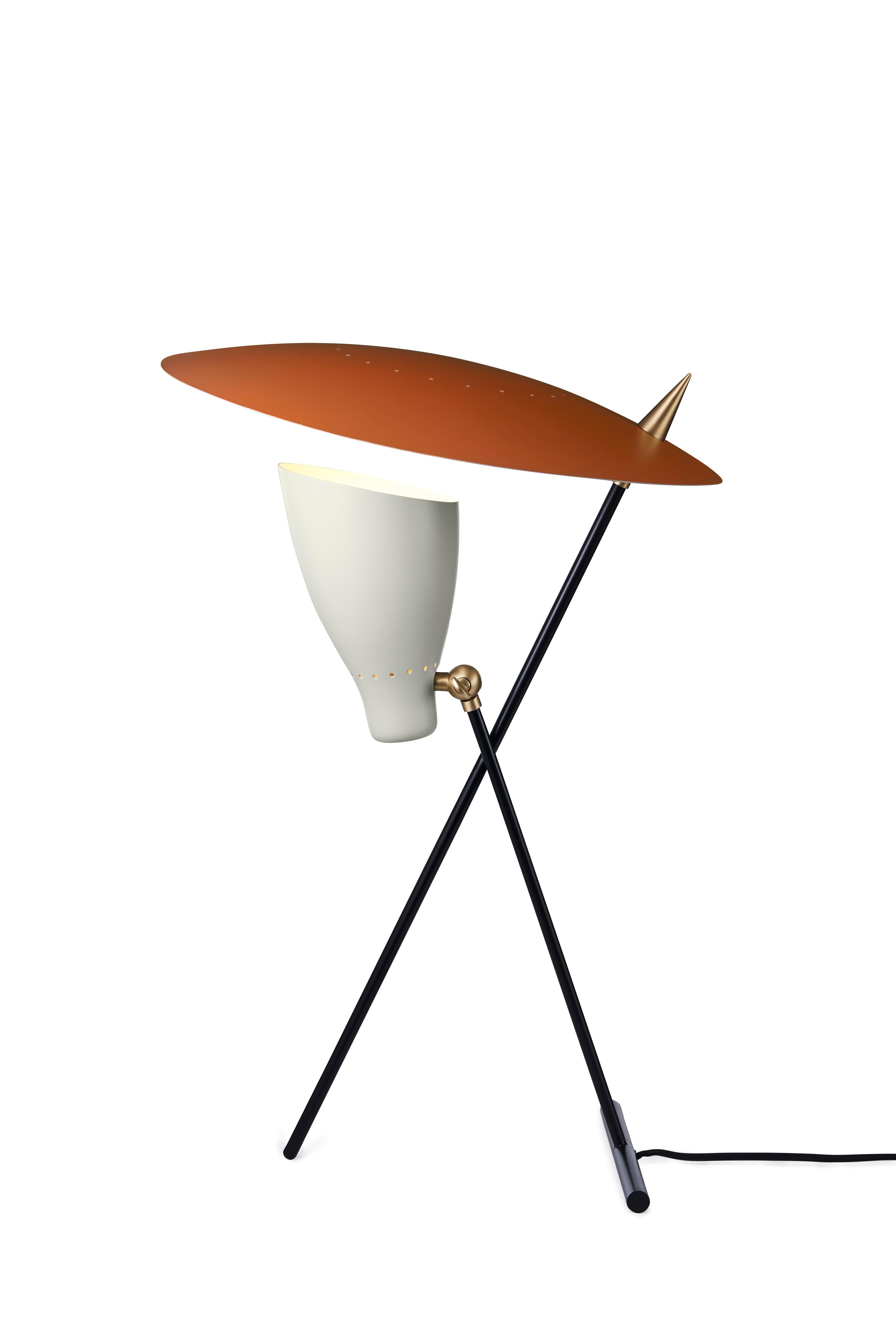 For Sale: White (Warm White) Silhouette Table Lamp, by Svend Aage Holm-Sørensen from Warm Nordic