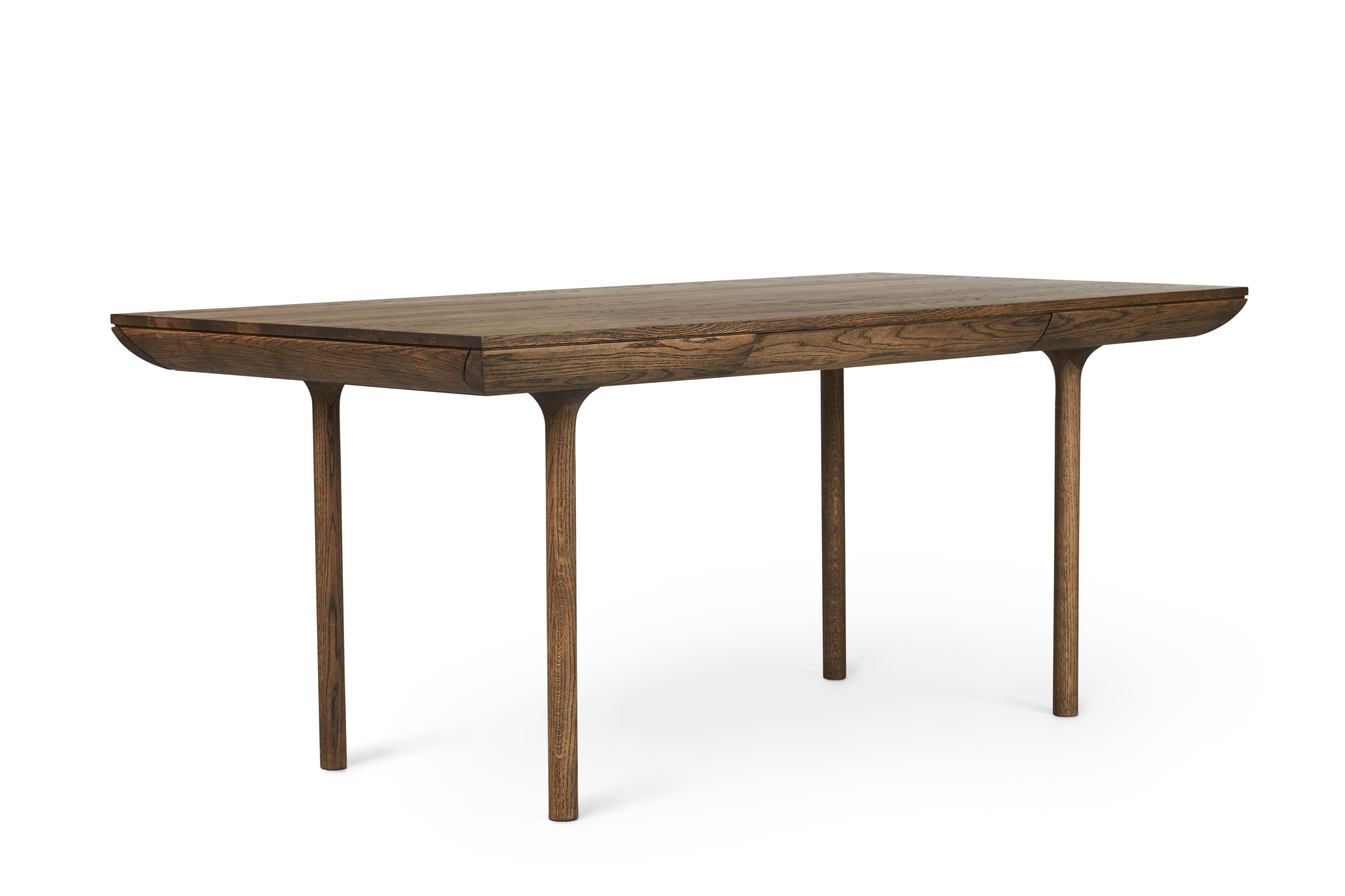 Im Angebot: Rúna Large Desk, von Isabel Ahm aus Warm Nordic, Brown (Smoked Oak) 2