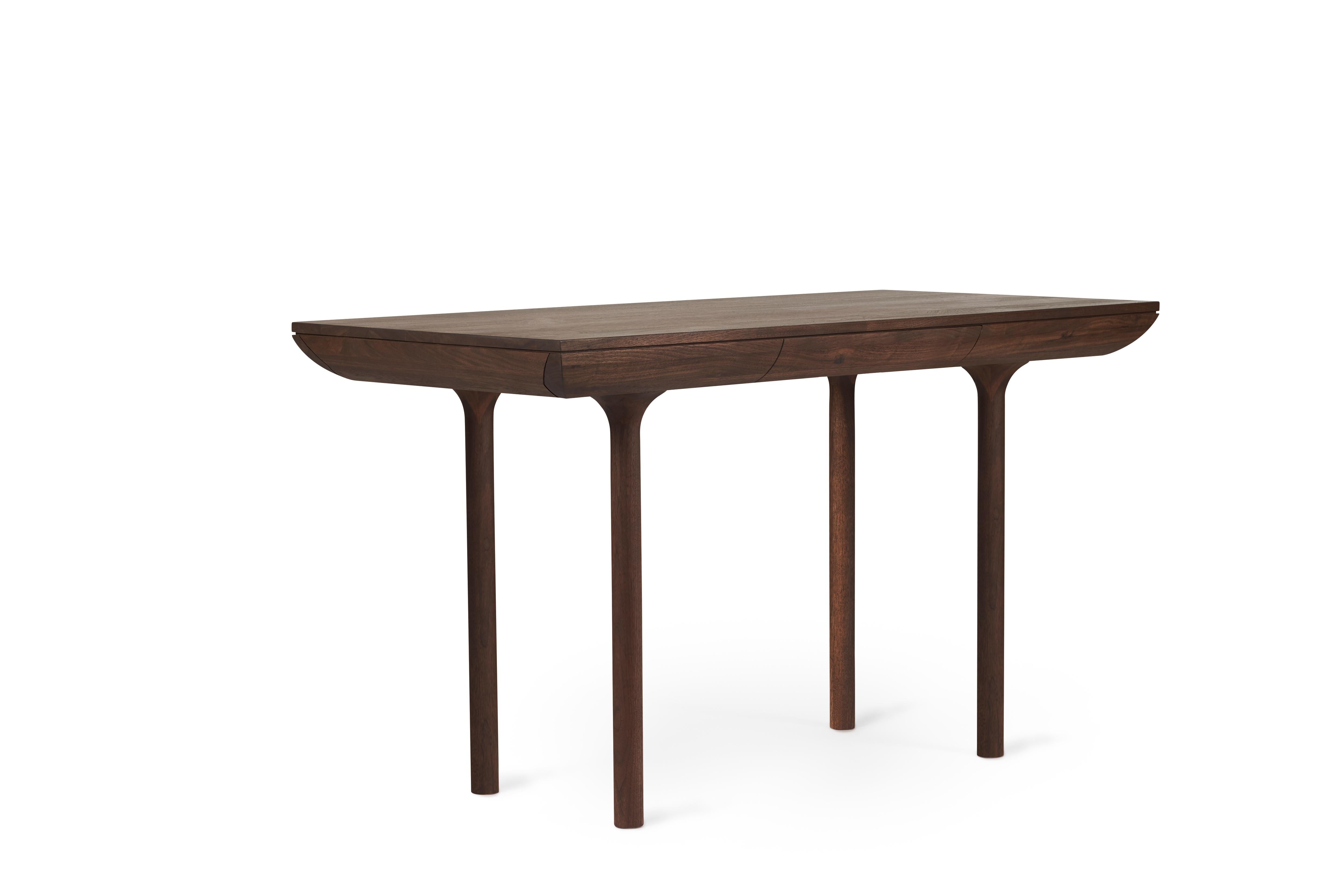 For Sale: Brown (Oiled walnut) Rúna Small Desk, by Isabel Ahm from Warm Nordic 2