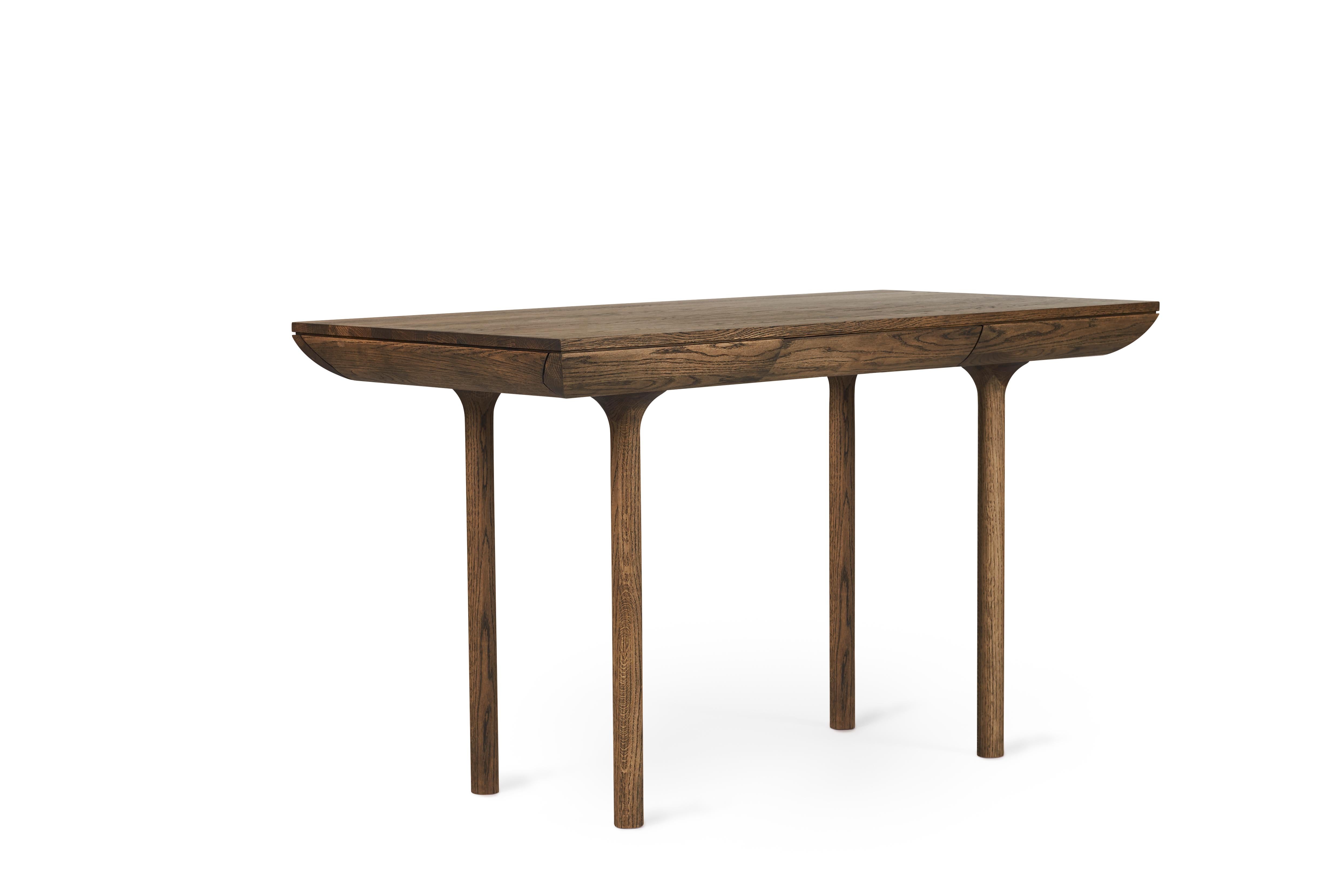 For Sale: Brown (Smoked Oak) Rúna Small Desk, by Isabel Ahm from Warm Nordic 2