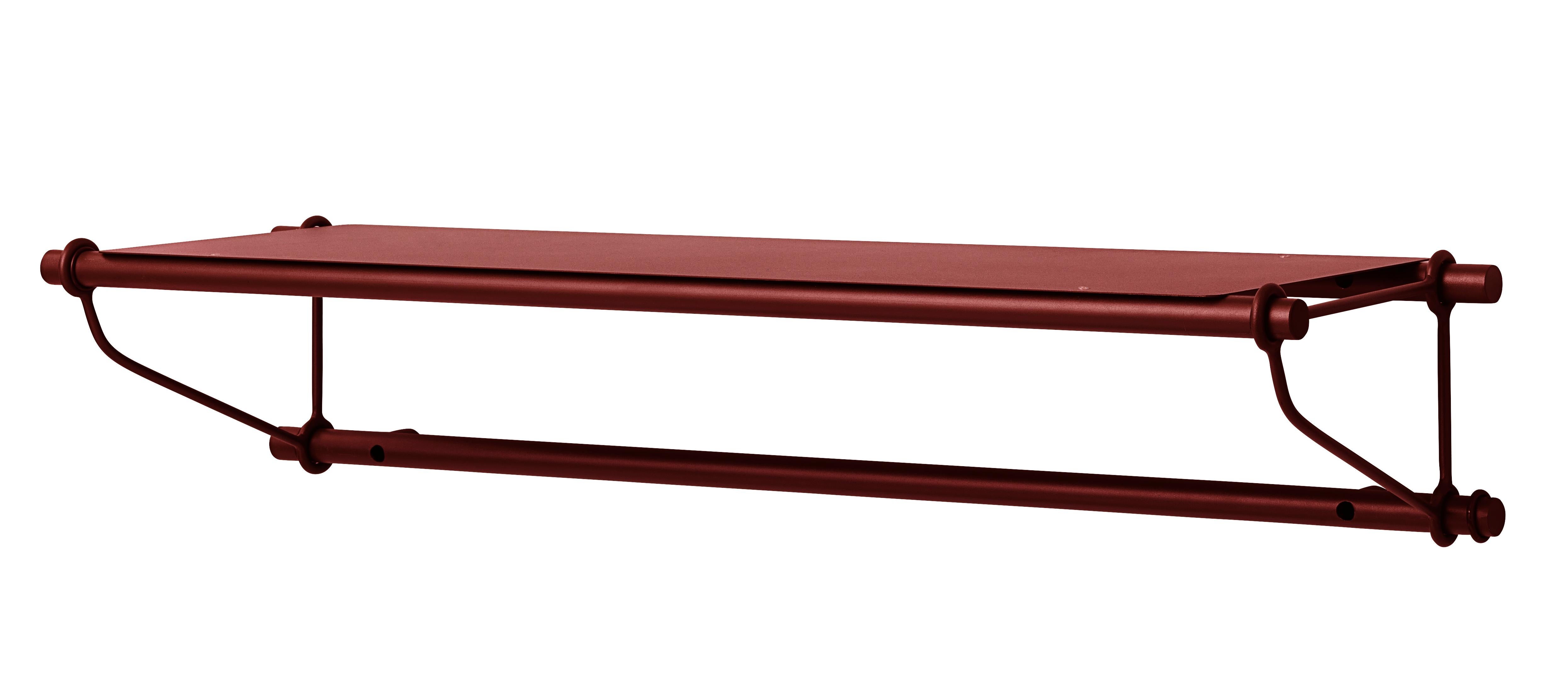 For Sale: Red (Oxide Red) Parade Single Wall Shelf, by Morten & Jonas from Warm Nordic 2