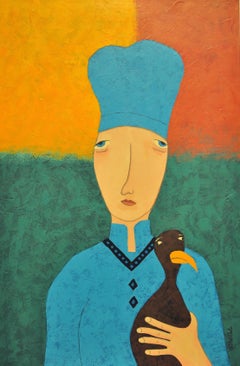 Blue Animal Paintings