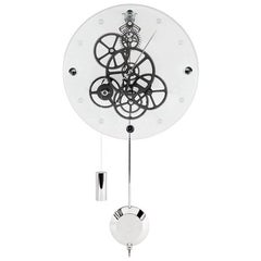 Allegro Teckell Takto Contemporary Mechanical Wall Clock with Pendulum