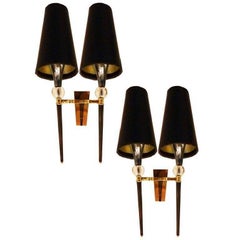Maison Jansen Pair of Sconces
