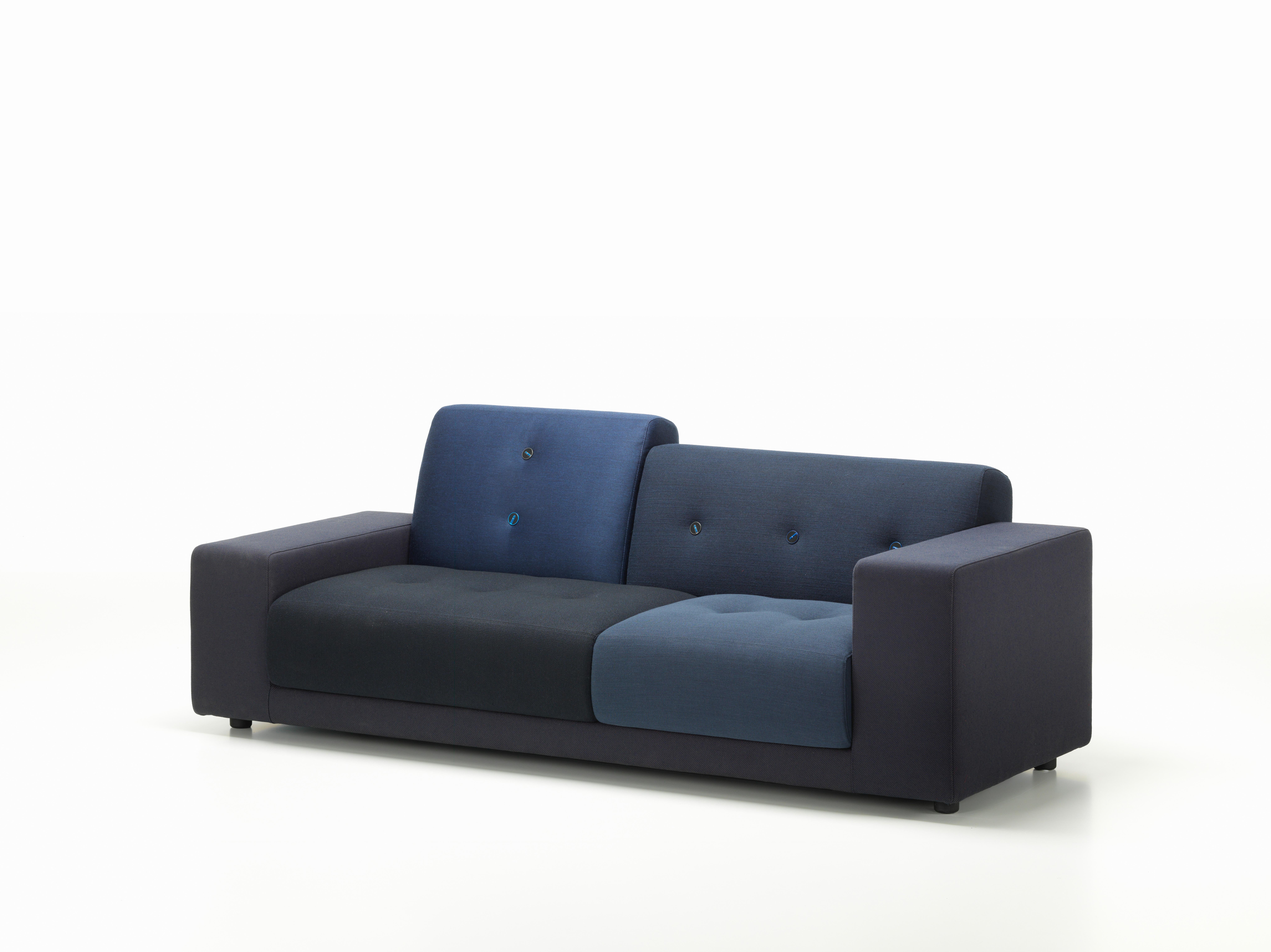 Vitra Polder Compact Sofa In Night Blue Shades By A Jongerius Vitra Polder Compact Sofa In Night Blue Shades By A Jongerius For At 1stdibs