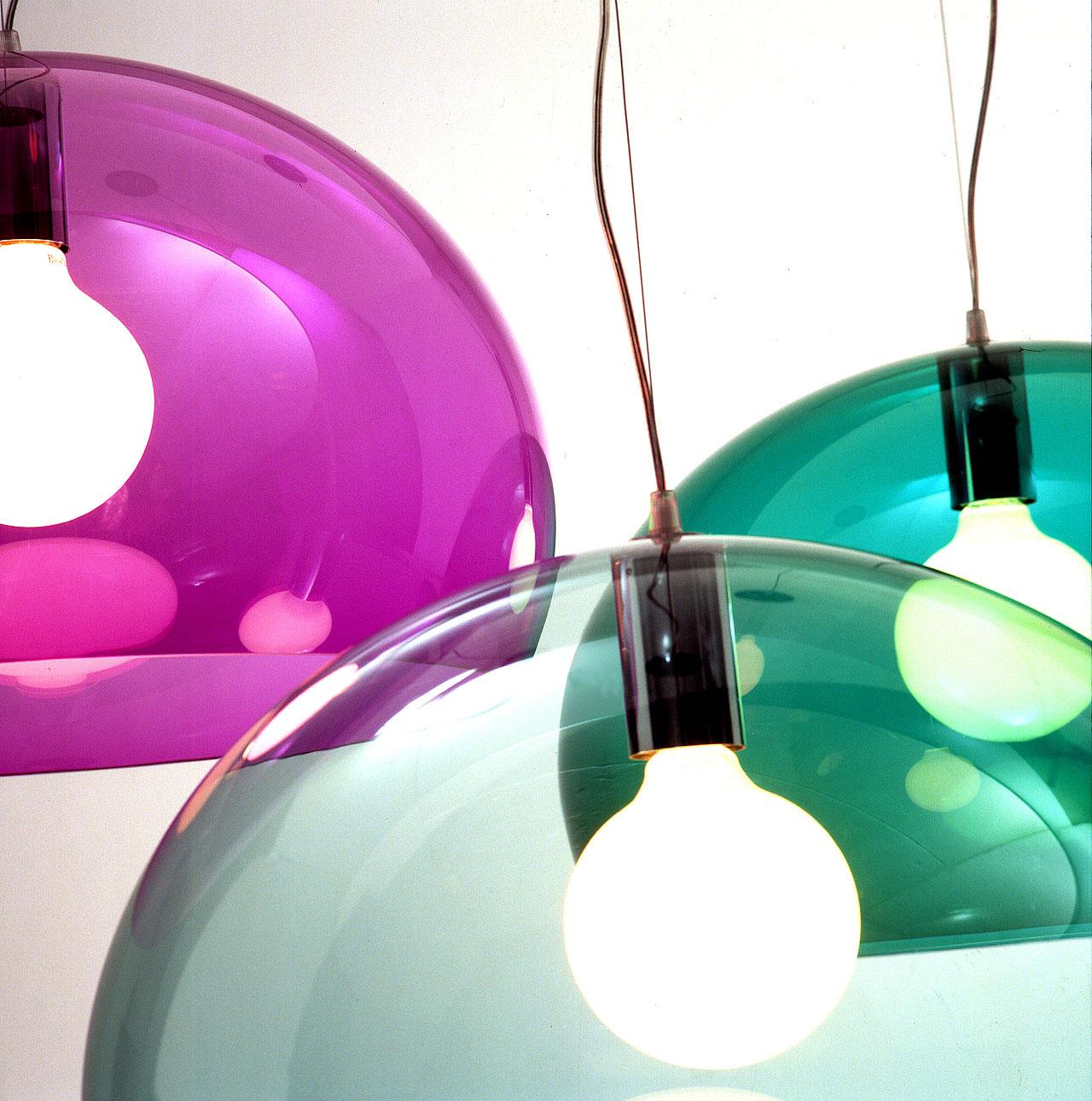 Kartell Medium FL/Y Lampada a sospensione in rame di Ferruccio Laviani in vendita 1