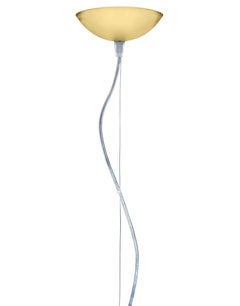 Kartell Medium FL/Y Pendant Light in Gold by Ferruccio Laviani