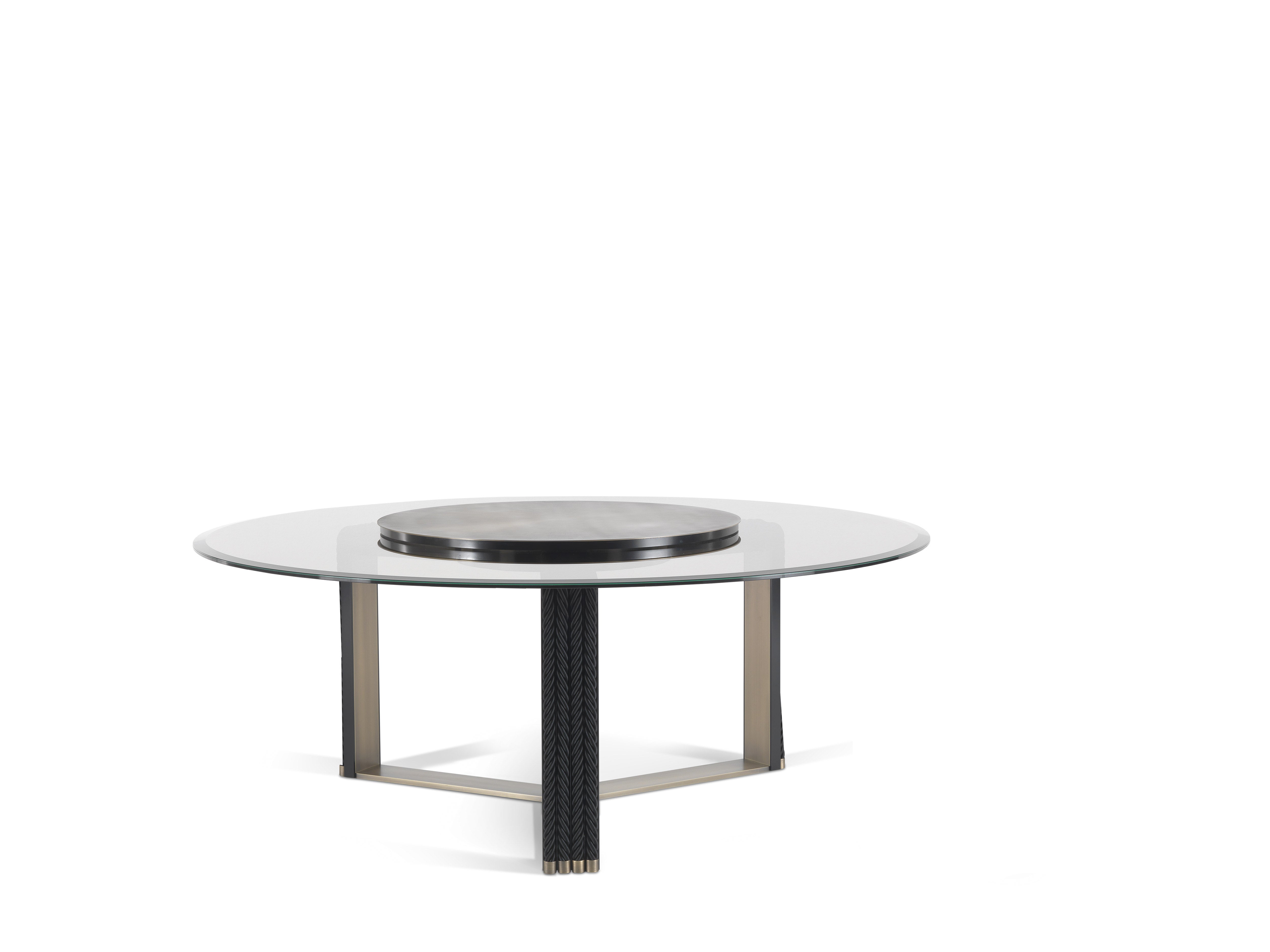 glasgow metal end table