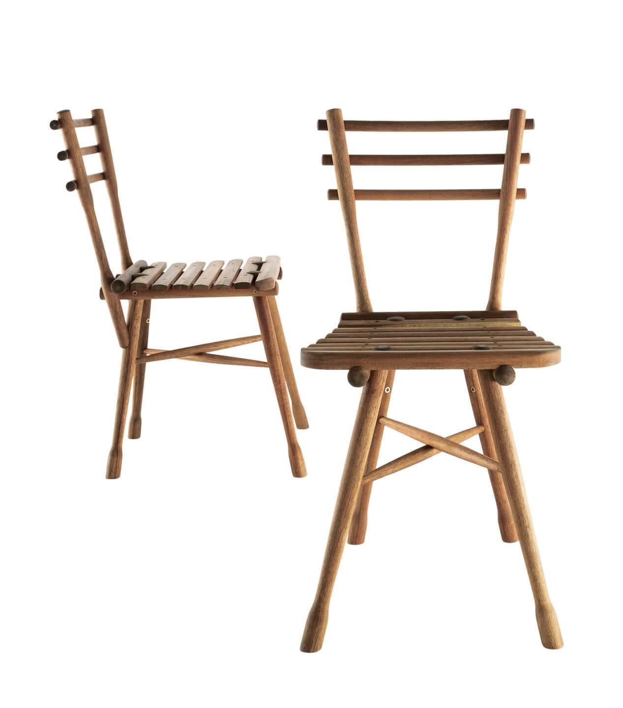 Naturally simple garden chair made with the original knotted structure designed in the late nineteenth century. The result is a high quality, natural, modern and practical look, that is simple to assemble. Careful choice of materials. Available in