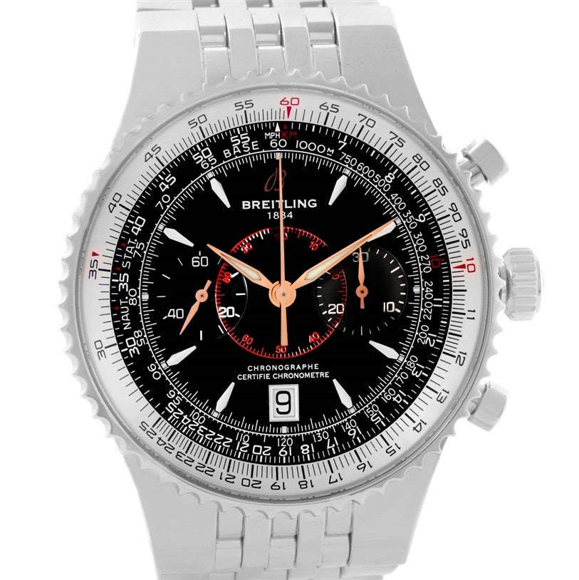 Certified Breitling Montbrillant Legende A23340 Mens Automatic Watch ...