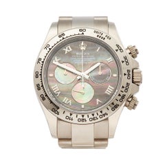 2007 Rolex Daytona White Gold 116509 Wristwatch